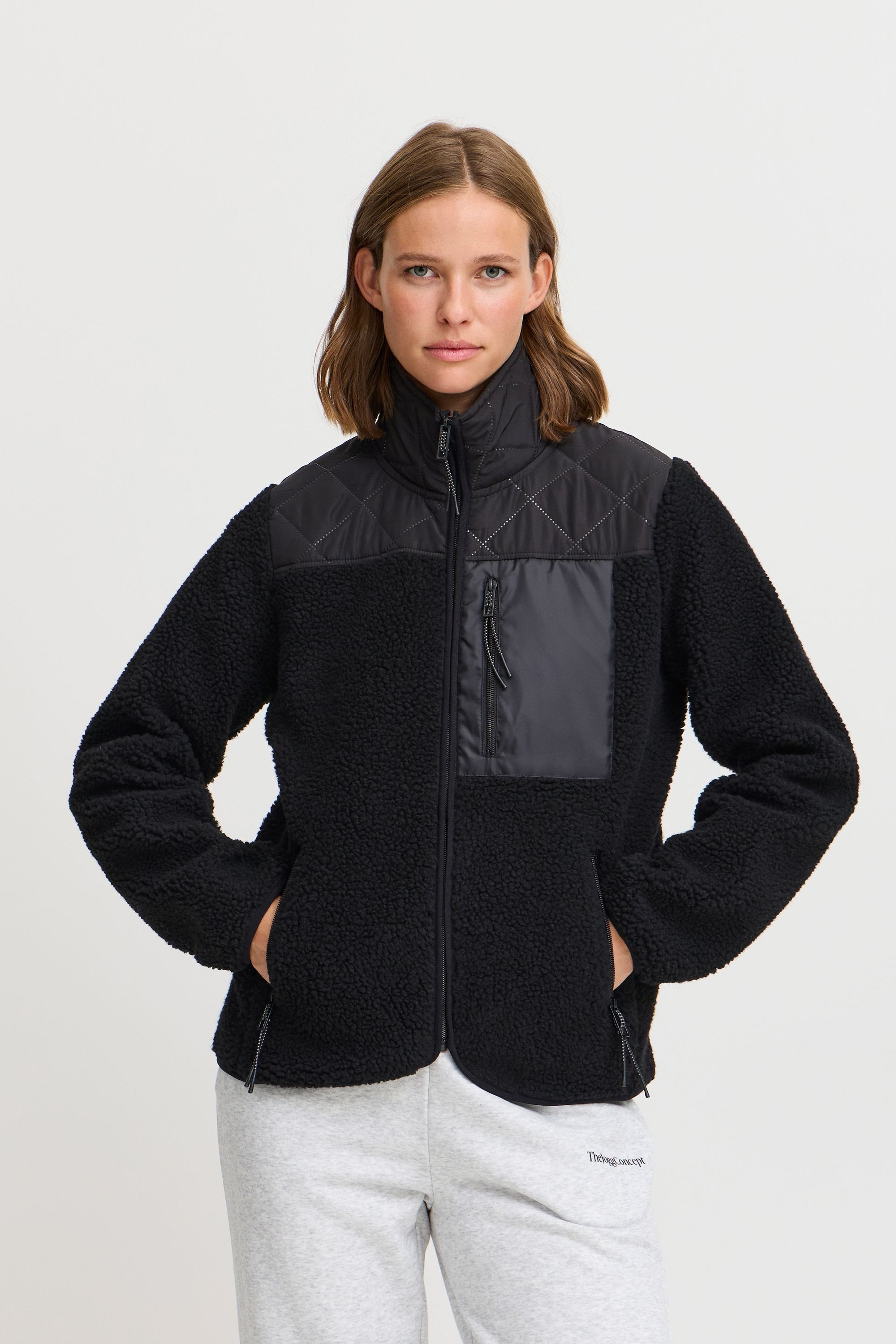 TheJoggConcept Fleecejacke »Fleecejacke JCBERRI JACKET 6«