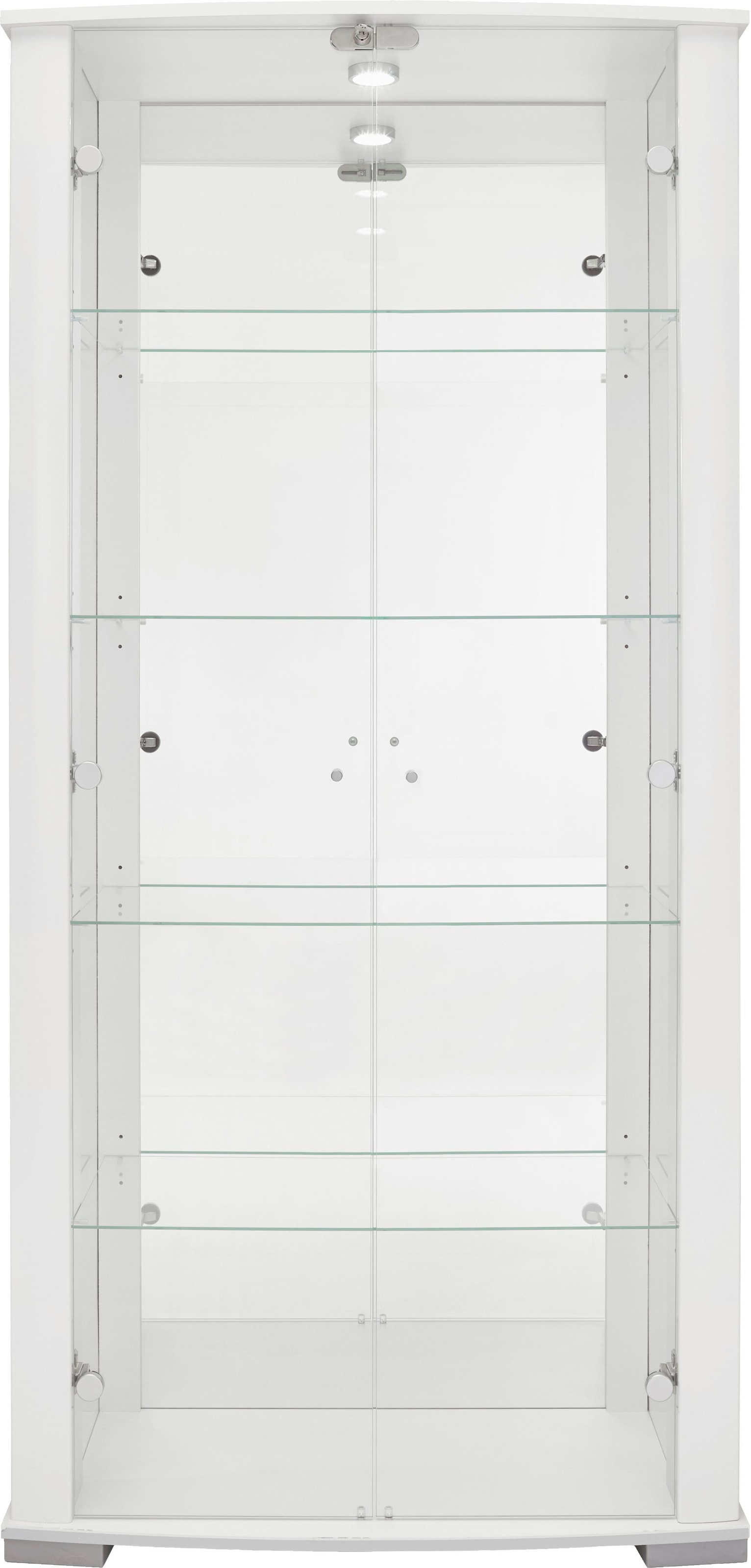 fif möbel Vitrine »STELLA«, Standvitrine/Glasvitrine 2x Glastür,perfekt für Sammler,Sammlervitrine