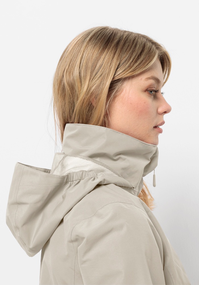 Jack Wolfskin Outdoorjacke »STORMY POINT 2L JKT W«, mit Kapuze