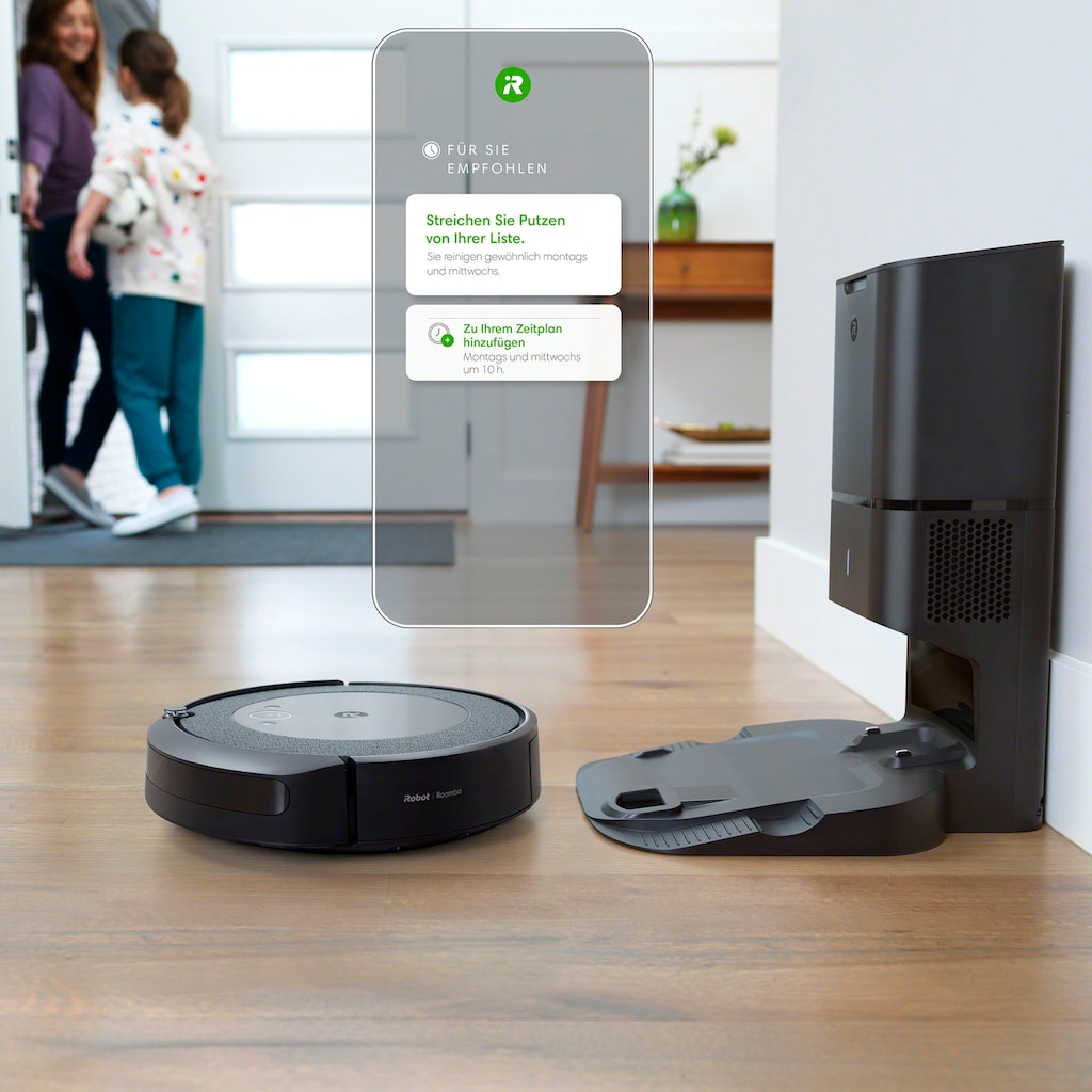 iRobot Saugroboter »Roomba i5+ (i5654)«, Einzelraumkartierung, App-/Sprachsteuerung, Autom. Absaugsatation