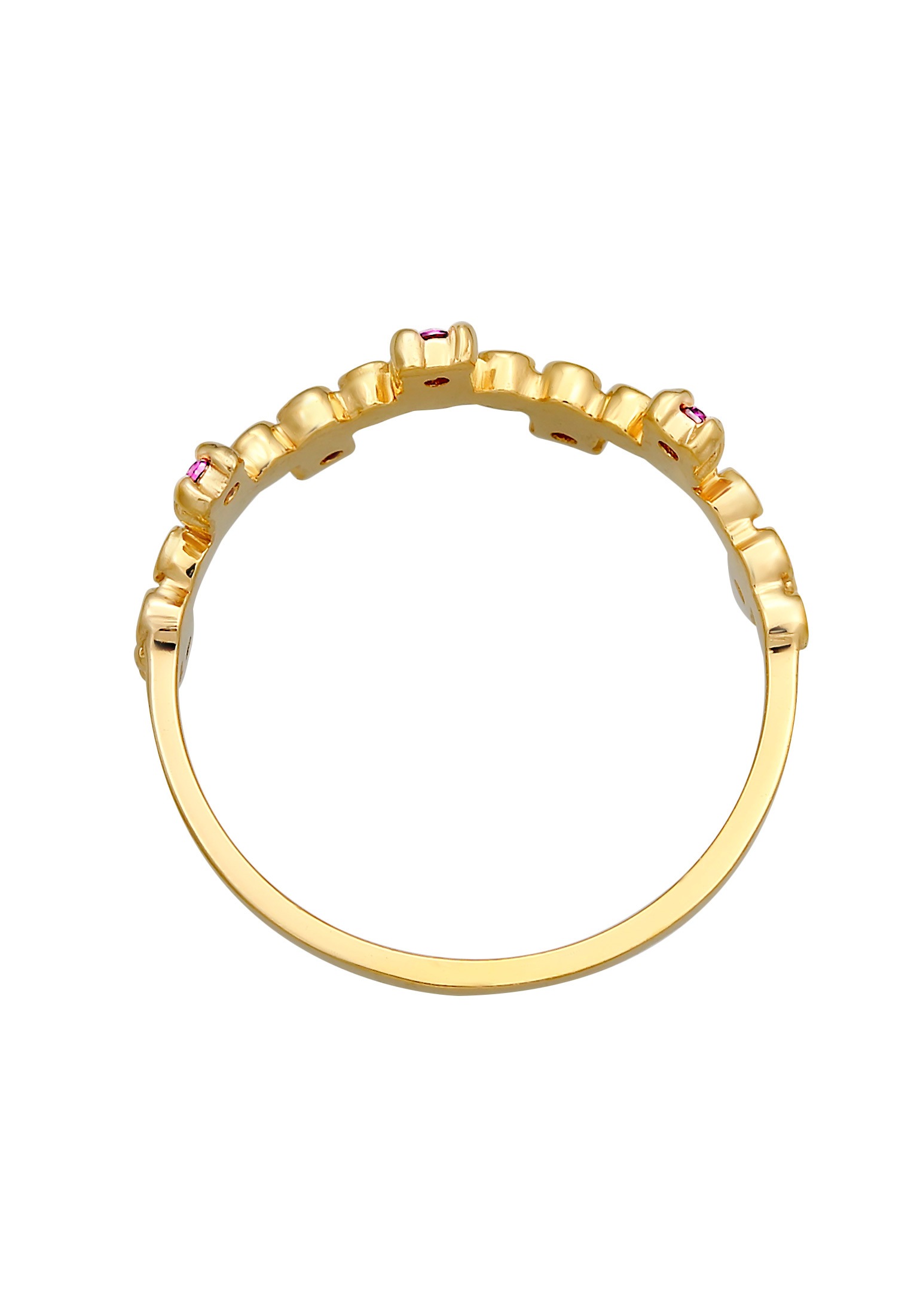 HAZE & GLORY Silberring »Ring Victory of Love 375 Gelbgold«