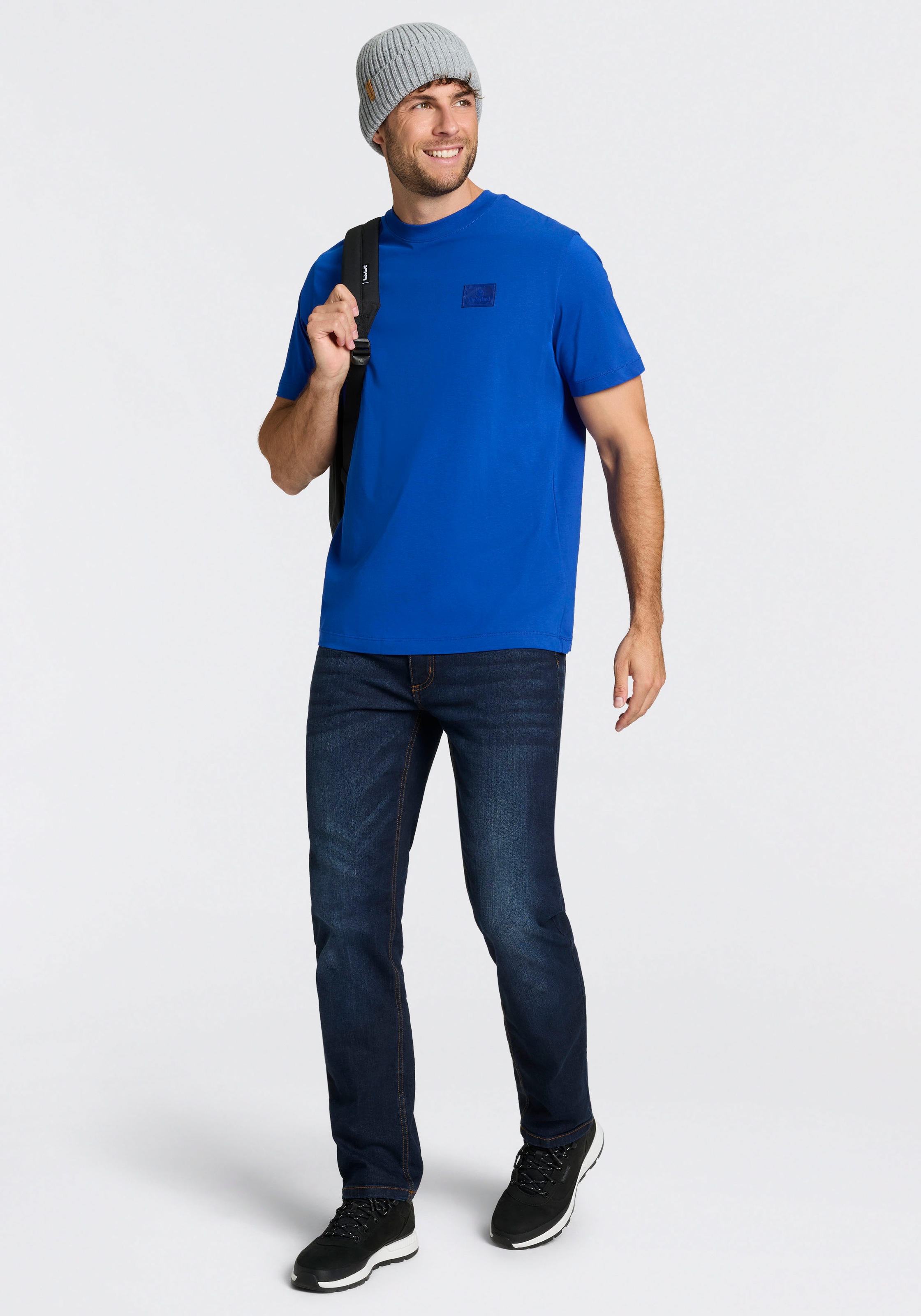 Timberland T-Shirt »Silicon Badge SS Tee« aus Baumwolle, in den Größen S bis XXXL