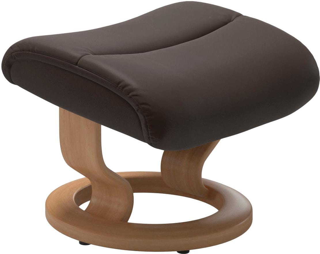 Stressless® Relaxsessel »View« Set, Relaxsessel mit Hocker,  mit Classic Base, Größe S,Gestell Eiche