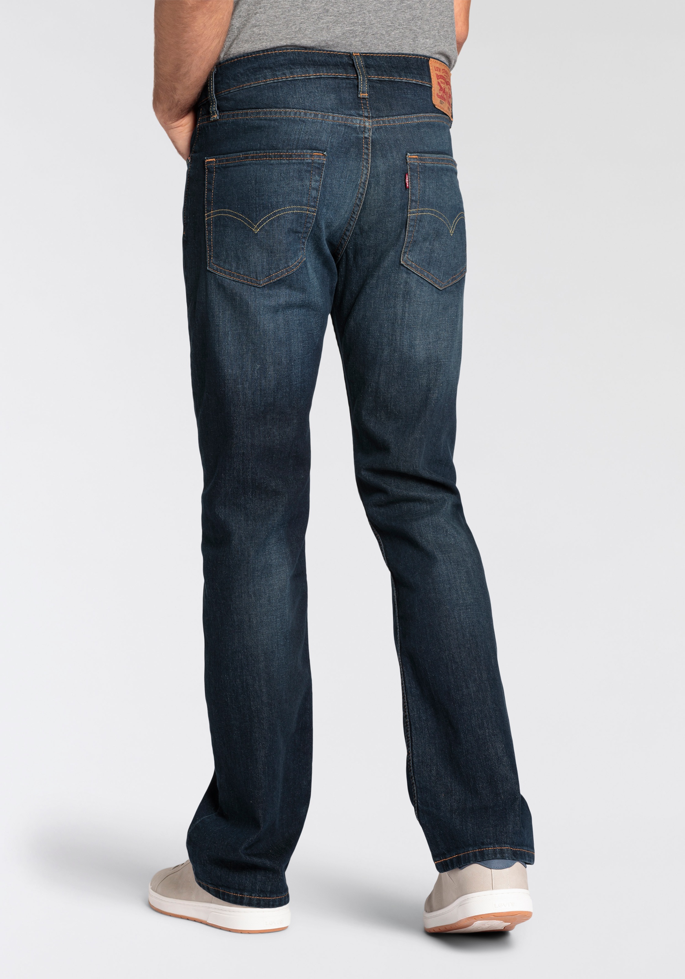 Levi's® Bootcut-Jeans »527 SLIM BOOT CUT«, in cleaner Waschung