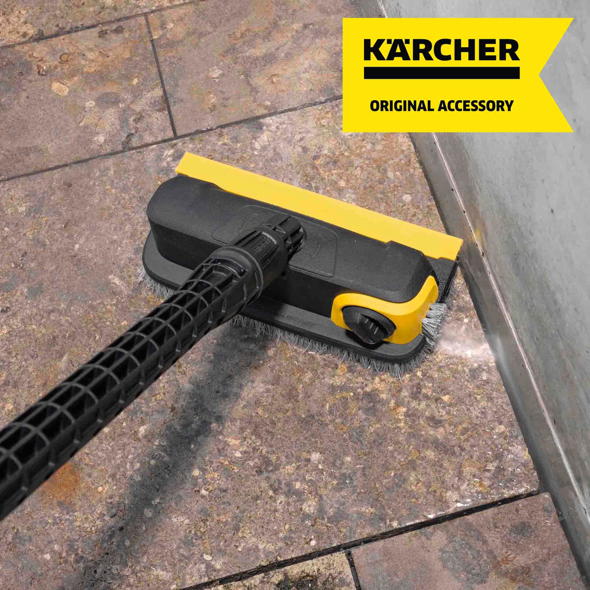 KÄRCHER Kehrgarnitur »PS 30 Plus Flächenreiniger Powerschrubber«, Set, 3 St., aus Kunststoff, mit 3 Hochdruckdüsen