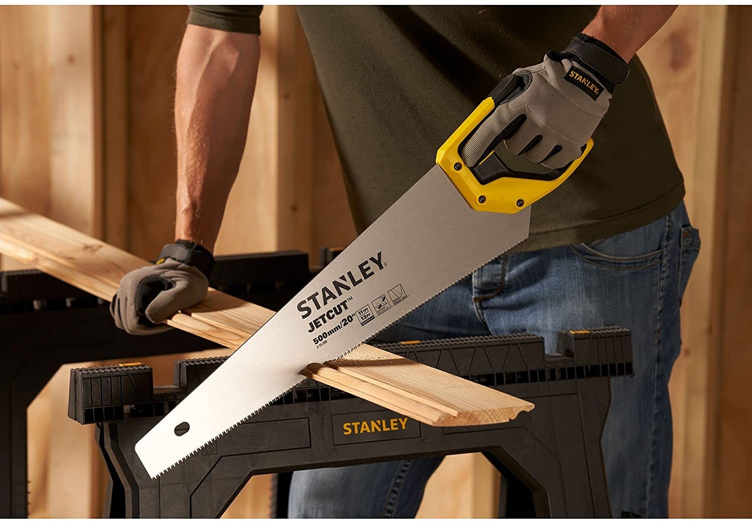 STANLEY Handsäge »2-15-599 Holzsäge JetCut Handsäge Fuchsschwanz«, für  Arbeiten an PVC, Plastik, Holz oder Dekorationsmaterialien online kaufen |  mit 3 Jahren XXL Garantie