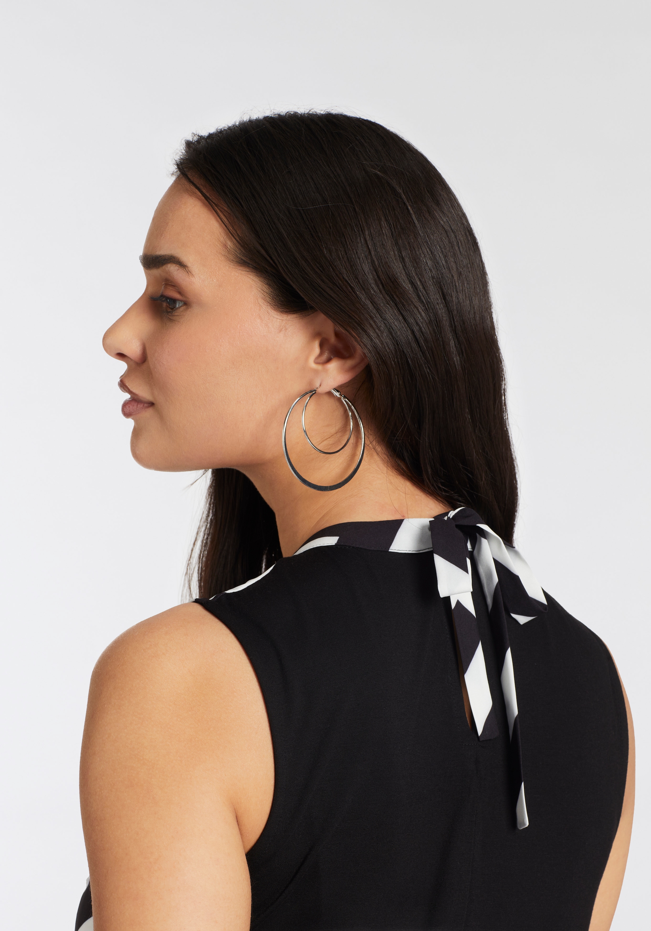 Laura Scott Blusentop, mit modernem Allover-Print