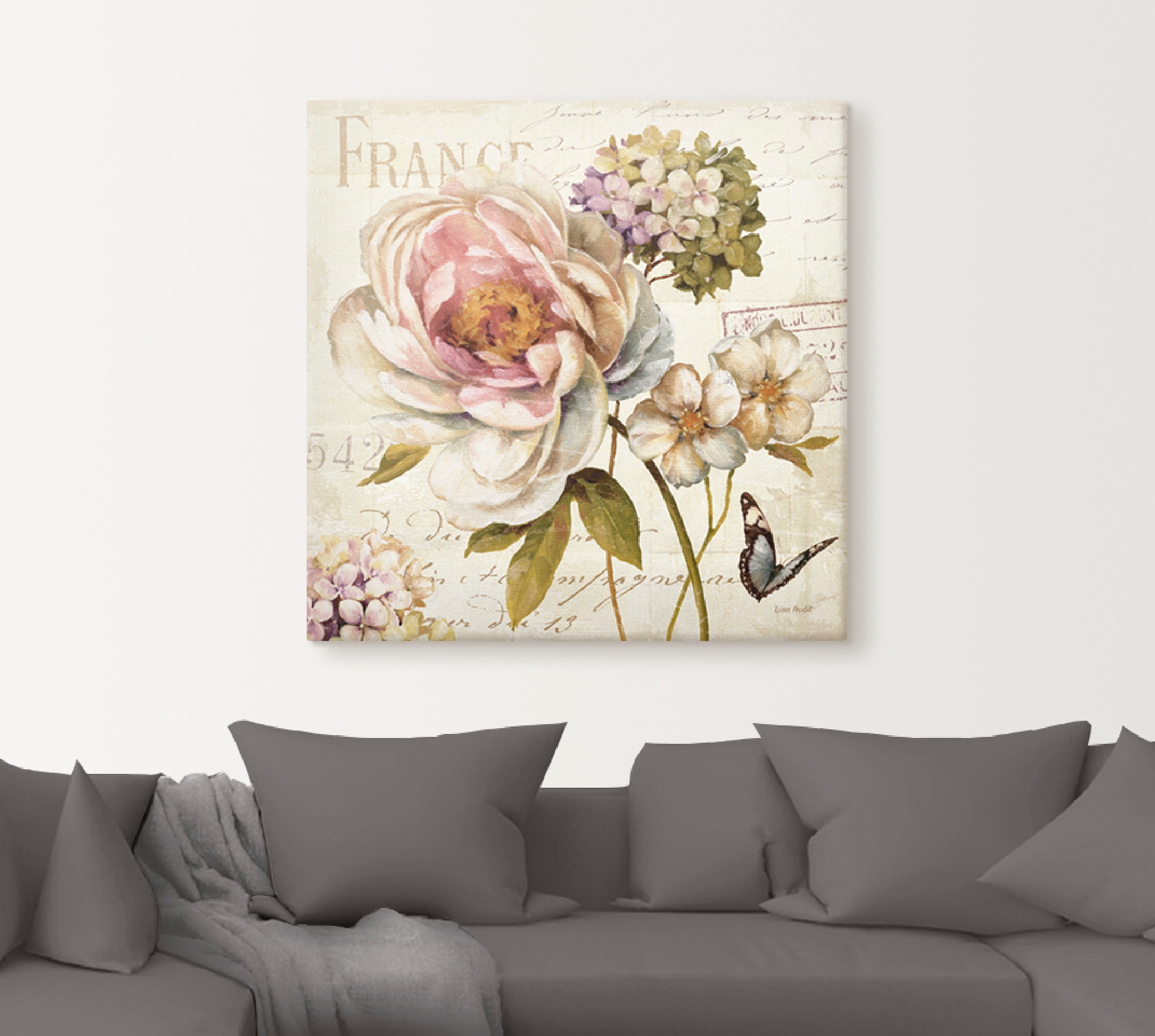 Artland Leinwandbild »Blumen III« Blumen 1 Stk. tlg. als Leinwandbild, Poster in verschied. Größen