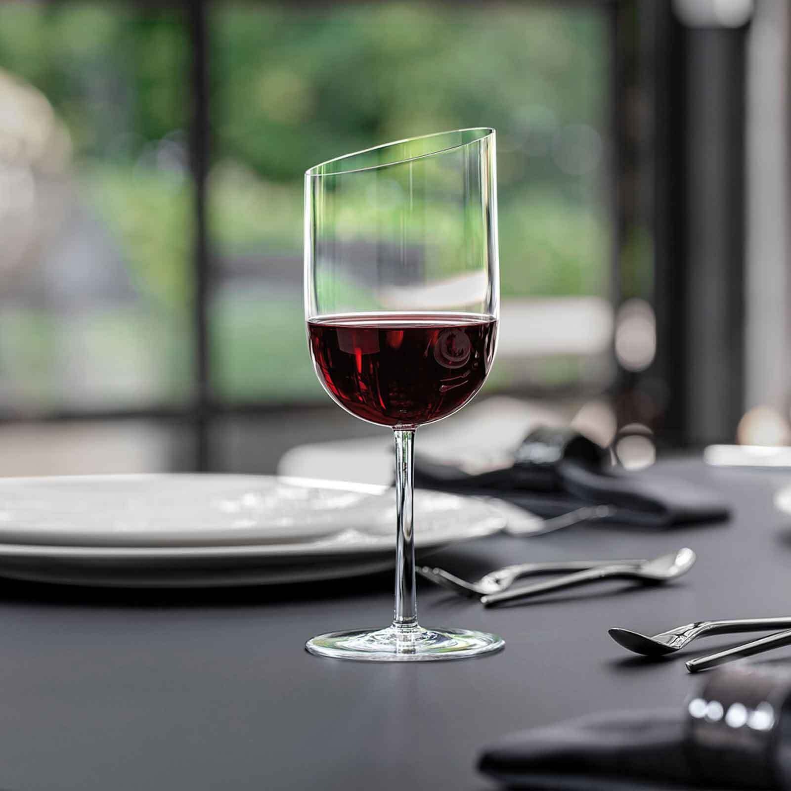 Villeroy & Boch Rotweinglas »Rotweingläser NewMoon 405 ml 4er Set transparent«