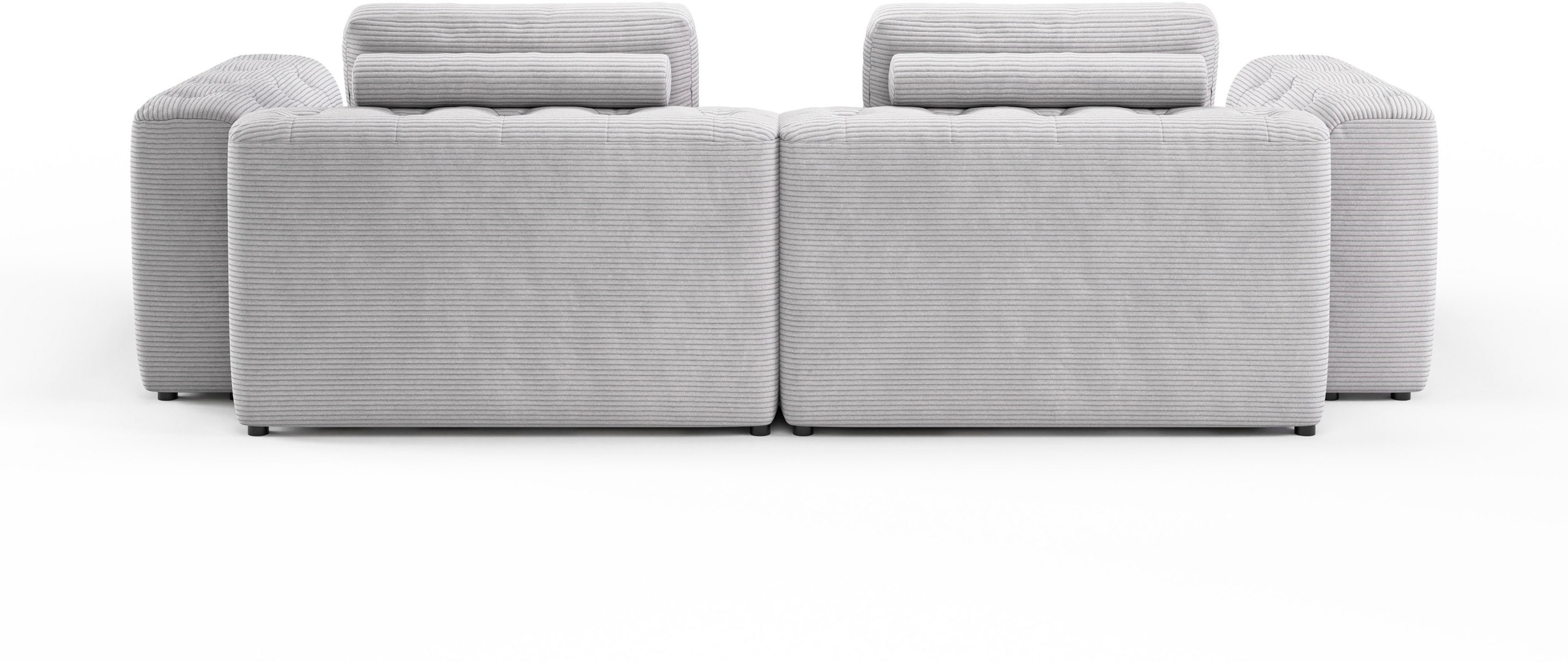 RAUM.ID 2,5-Sitzer »Cushid«, Modulsofa, bestehend aus 2 Teilen, Breite 268 cm