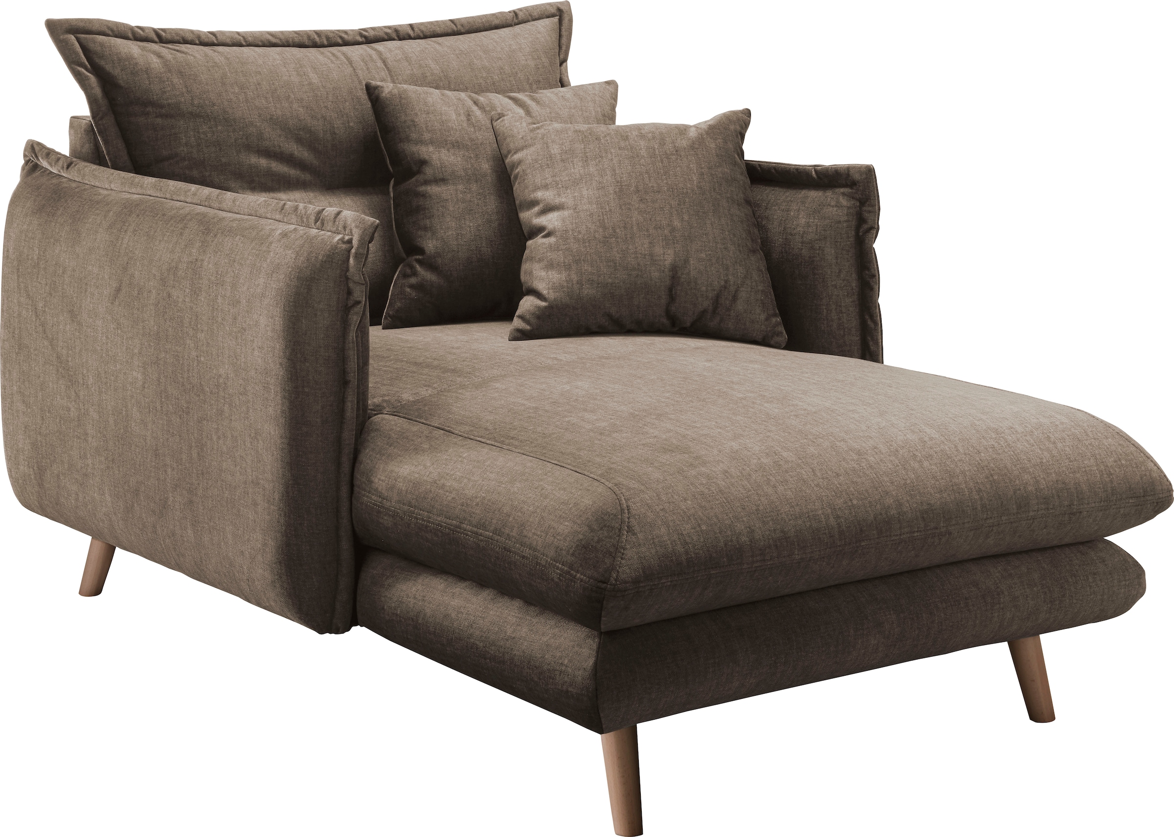 INOSIGN Loveseat »Lazio« moderner Sessel mit einer bequemen Polsterung, 2 Stk. Zierkissen