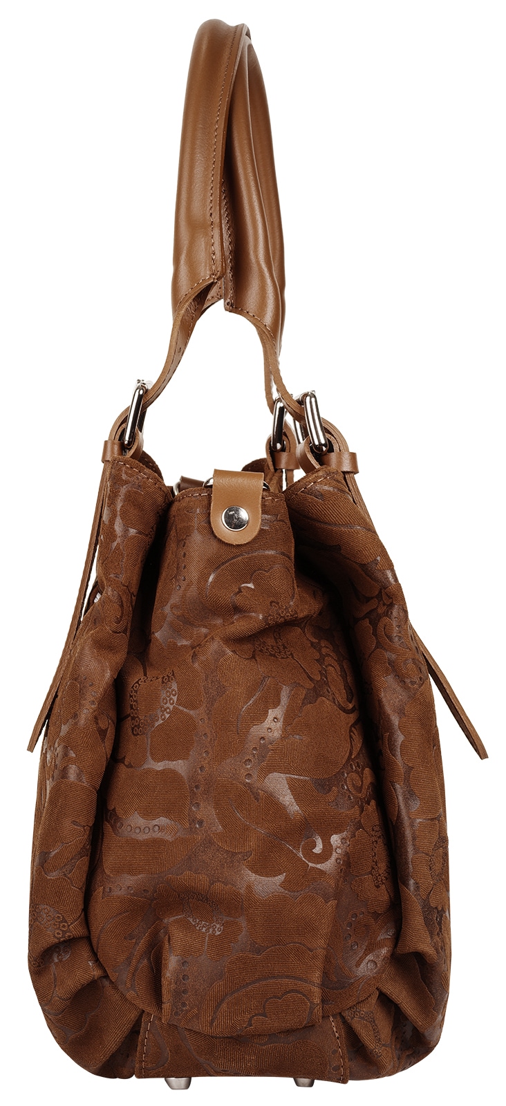 Samantha Look Henkeltasche echt Leder, Made in Italy