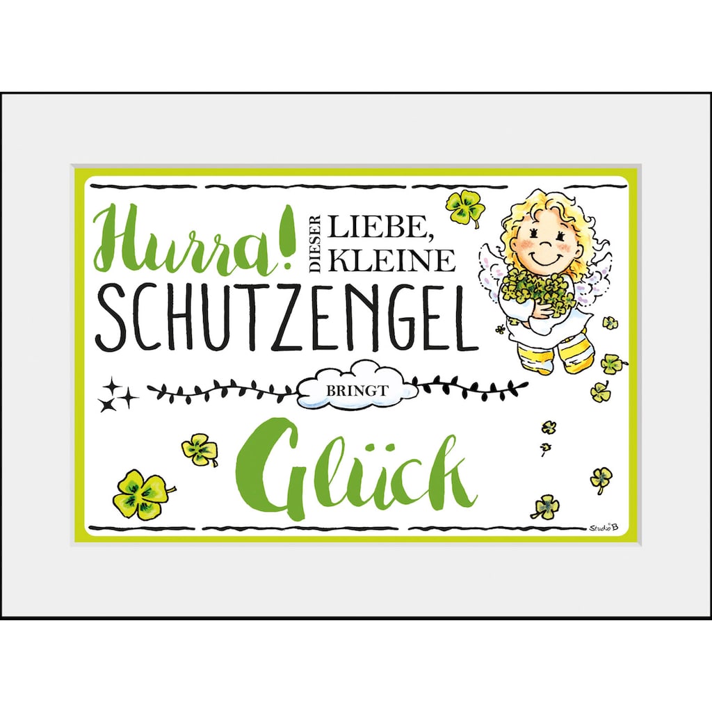 queence Bild »Schutzengel Glück«, Engel, (1 St.)