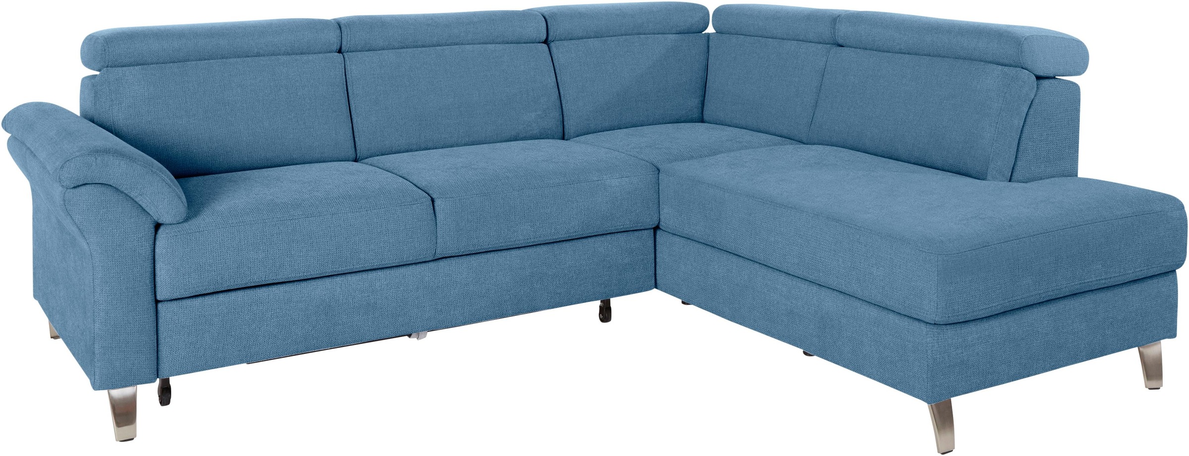 sit&more Ecksofa, inklusive Kopfteilverstellung, wahlweise mit Bettfunktion und Bettkasten