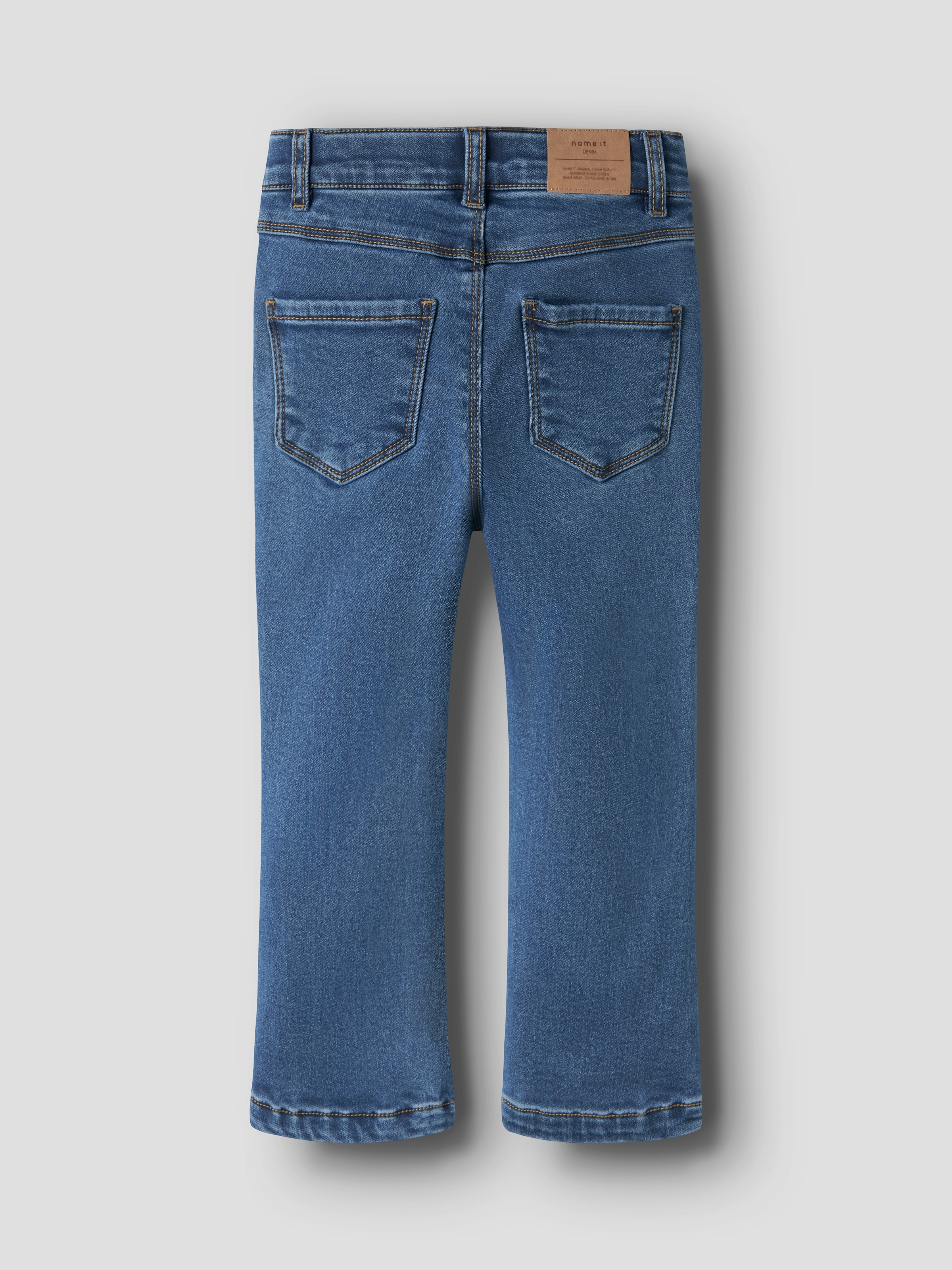 Name It Bootcut-Jeans »NMFSALLI BOOT FLEECE JEANS 6009-AN« Baumwollmischung, bootcut fit