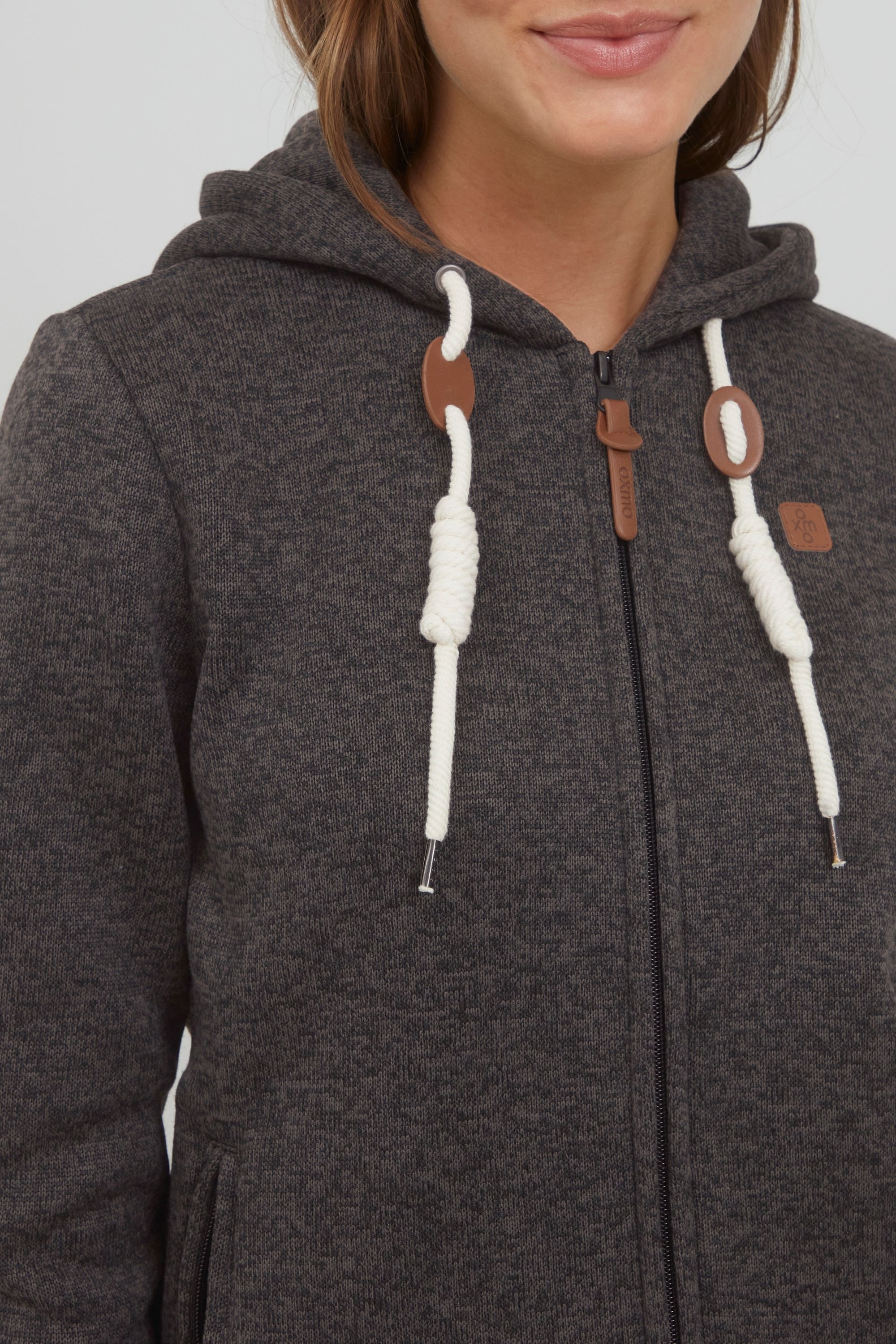 OXMO Strickfleecejacke »Strickfleecejacke OXThory«