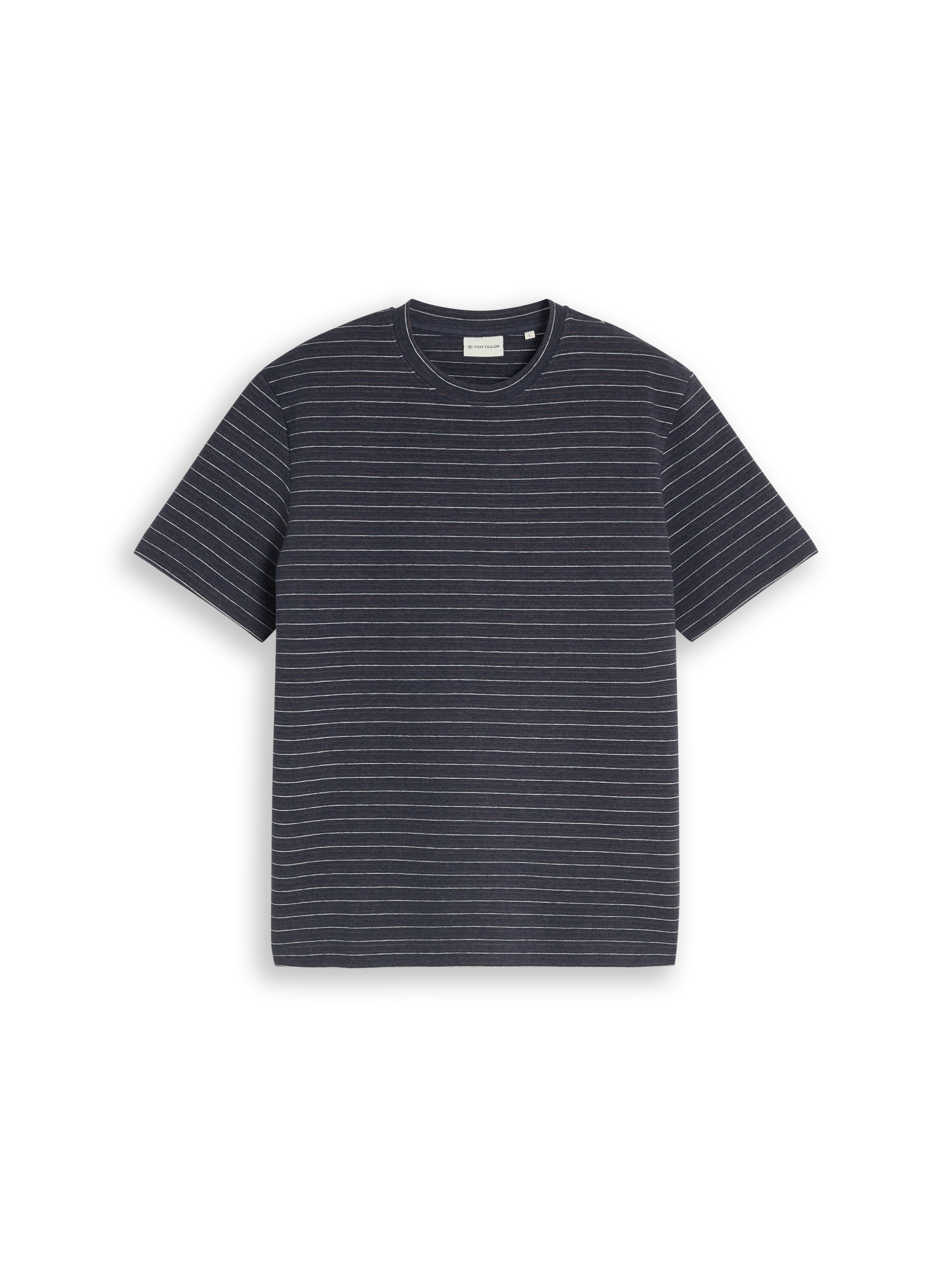 TOM TAILOR Kurzarmshirt Sommershirt mit feinen Streifen