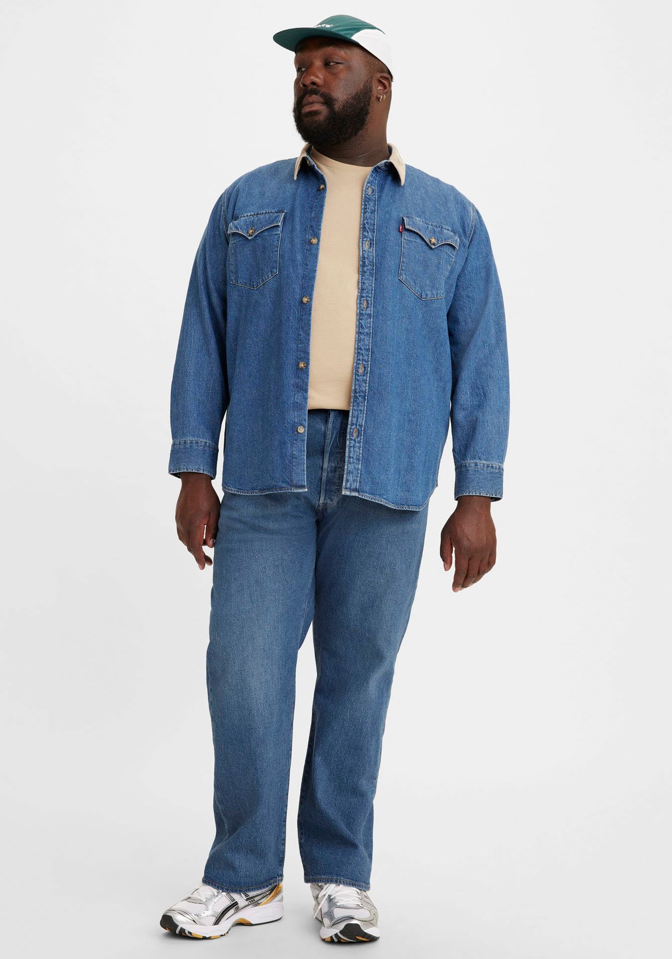 Levi's® Plus Straight-Jeans »501® LEVI'S®ORIGINAL B&T«