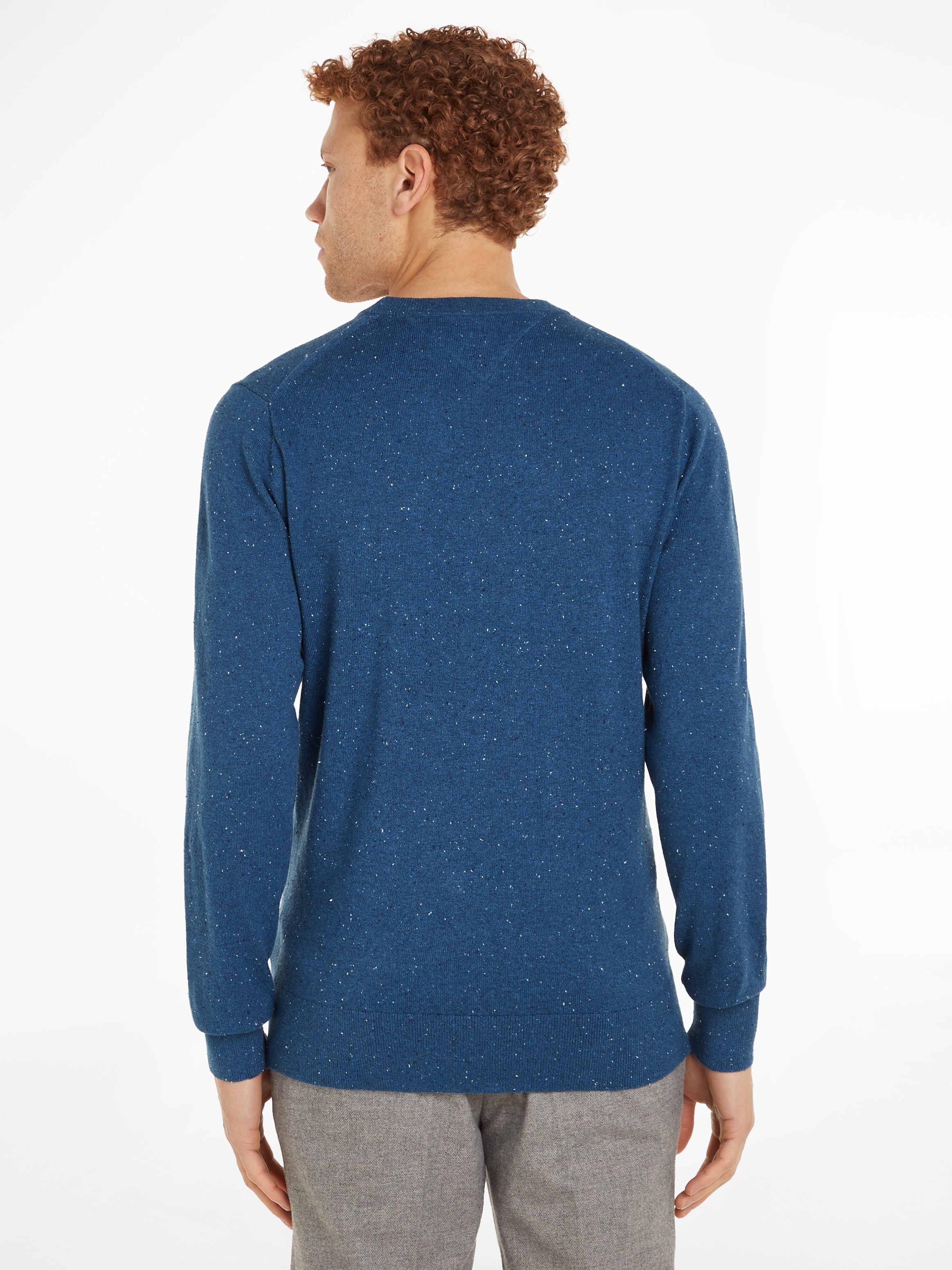 Tommy Hilfiger Rundhalspullover »PIMA ORG CTN CASHMERE CREW NECK«