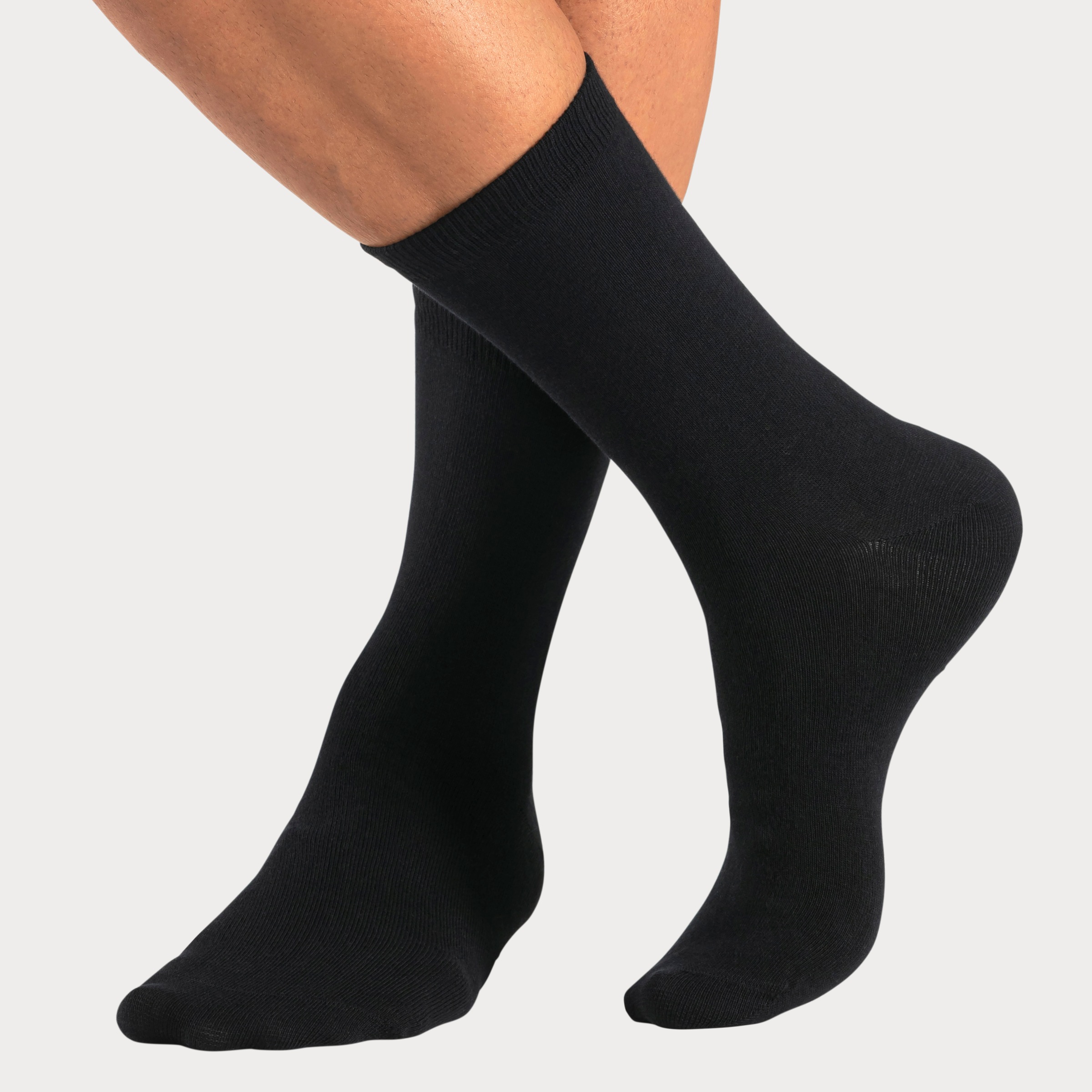 Bench. Basicsocken, (Dose, 4 Paar), mit farbigen Innenbündchen