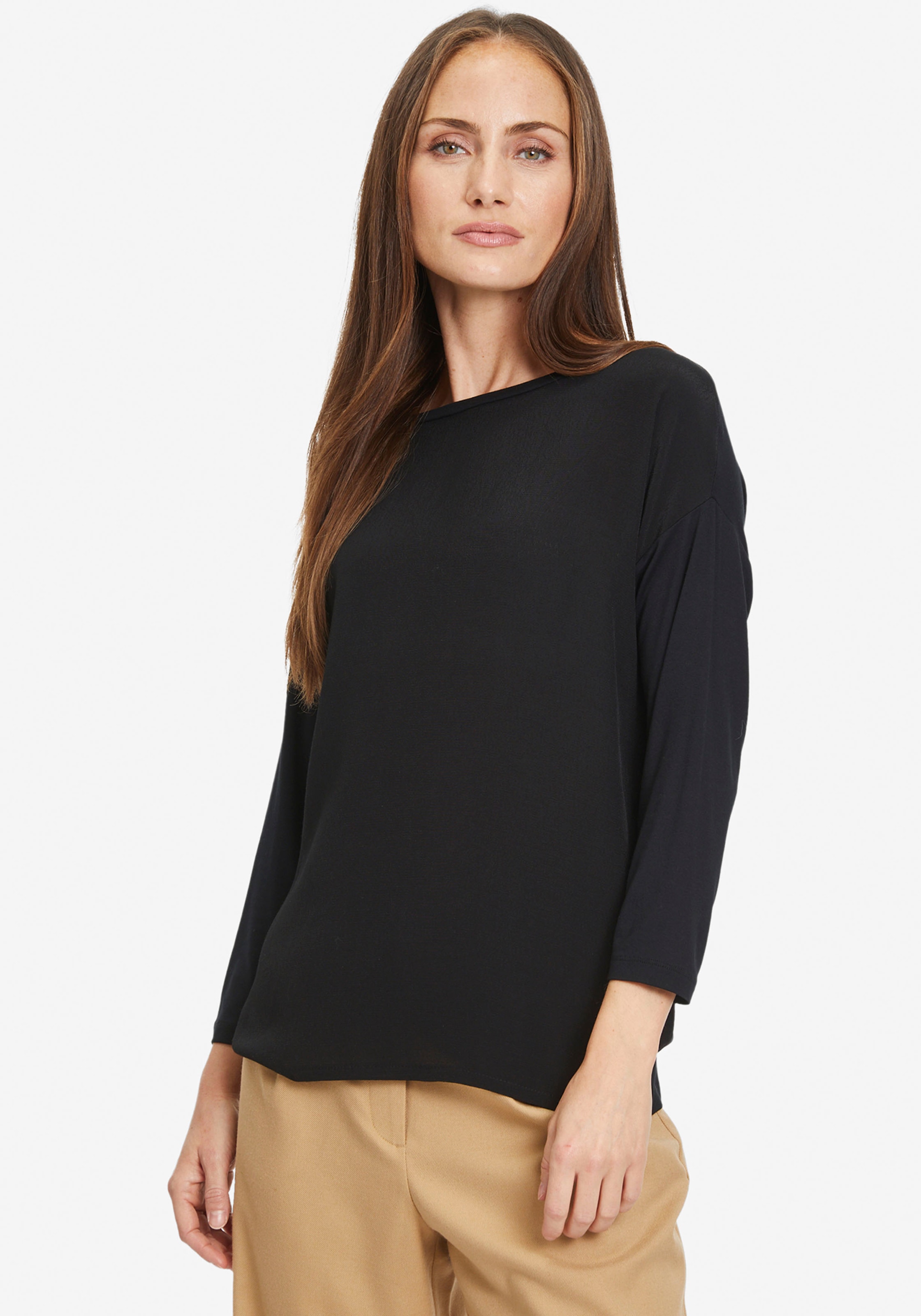 Langarmshirt, mit Drop-Shoulder Look