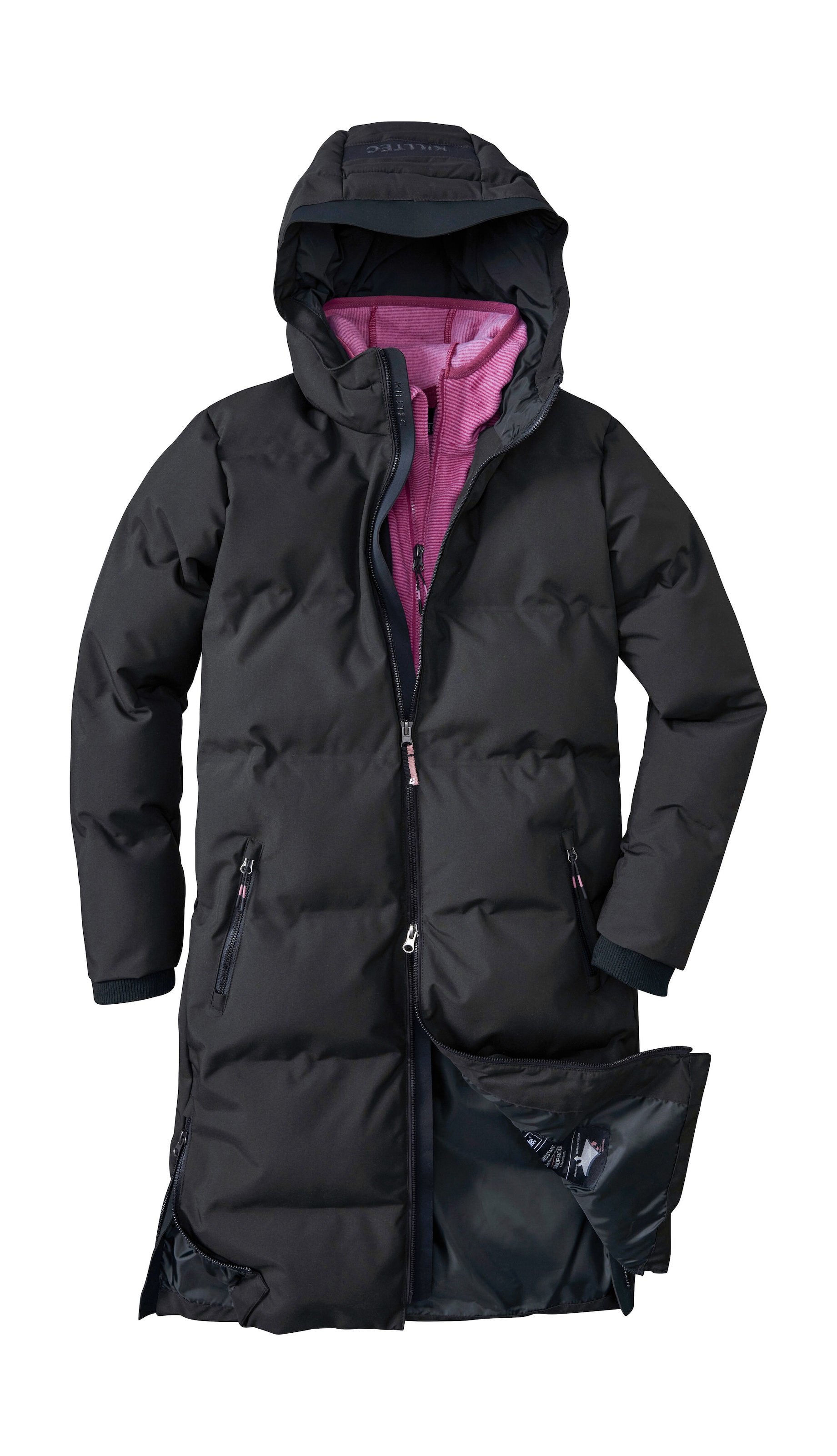 Killtec Steppmantel »KOW 237 GRLS QLTD CT« Winddichter, wasserabweisender Kindermantel, reflektierende Elemente