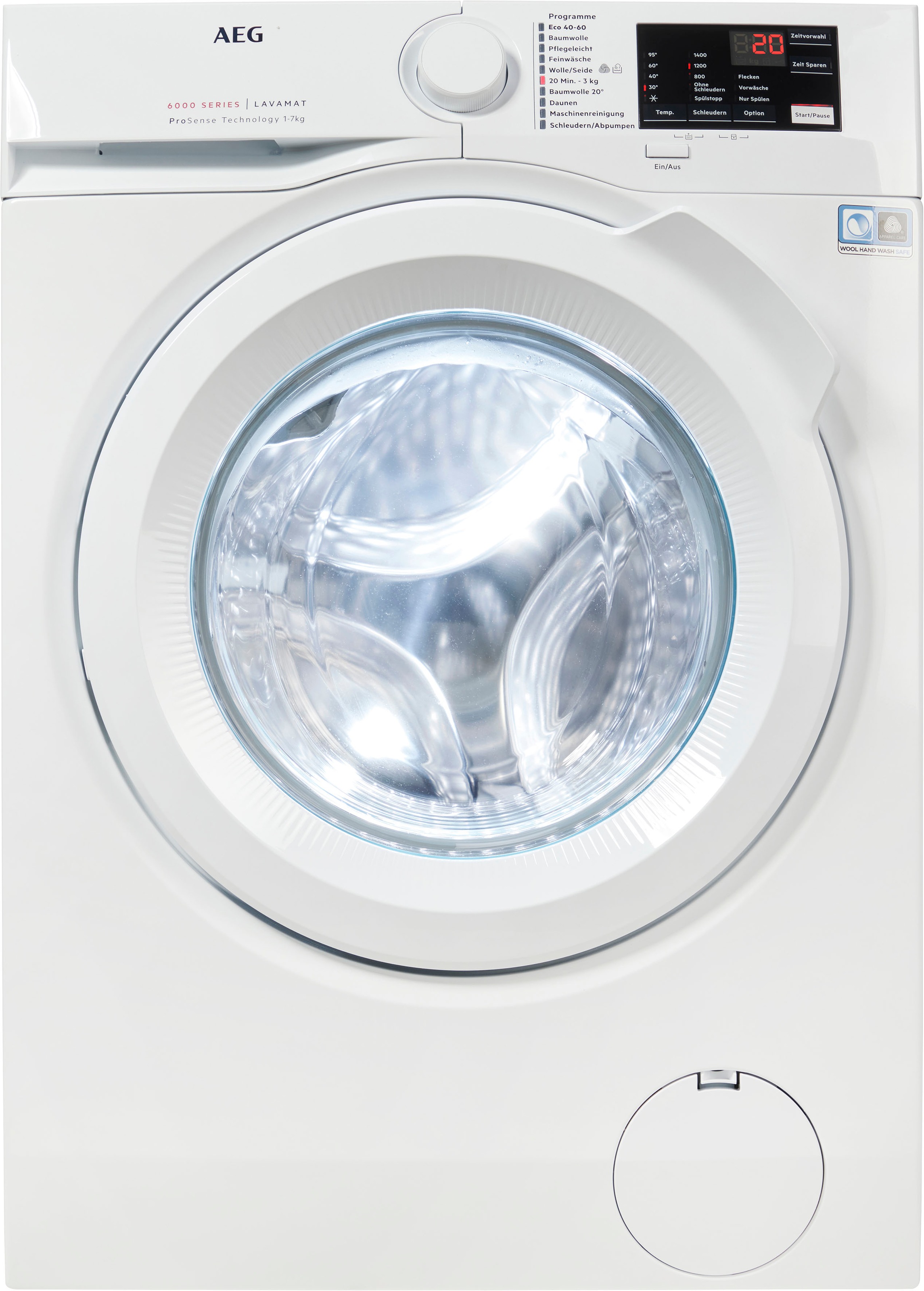 AEG Waschmaschine Jahren Mengenautomatik Garantie mit kg, U/min, 914921727, ProSense L6FBG51470 1400 »L6FBG51470«, 3 7 XXL