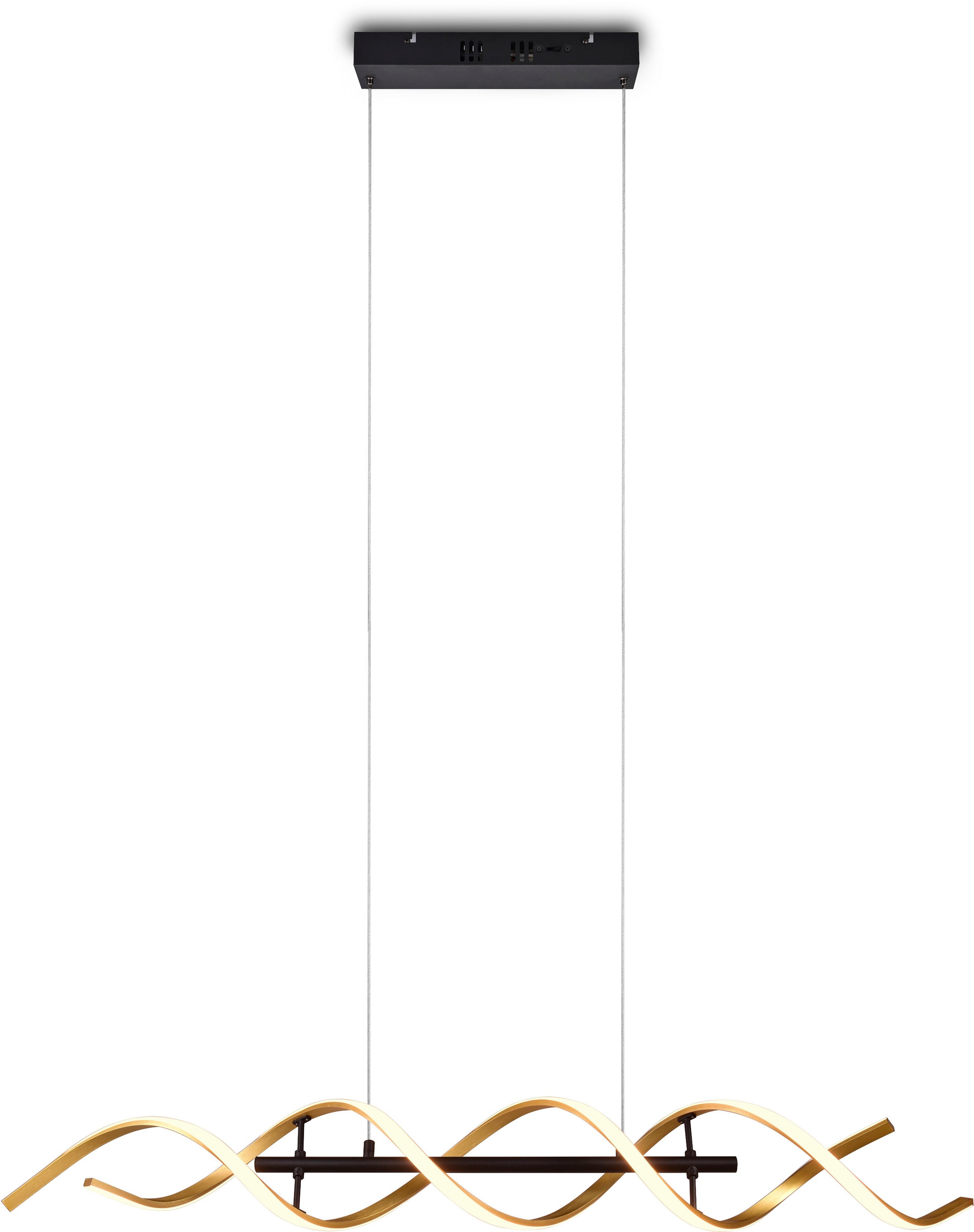 TRIO Leuchten LED Pendelleuchte »Sequence«, 1 flammig, Leuchtmittel LED-Board | LED fest integriert, Hängelampe 45W 5600 Lm höhenverstellbar dimmbar Lichtfarbe einstellbar