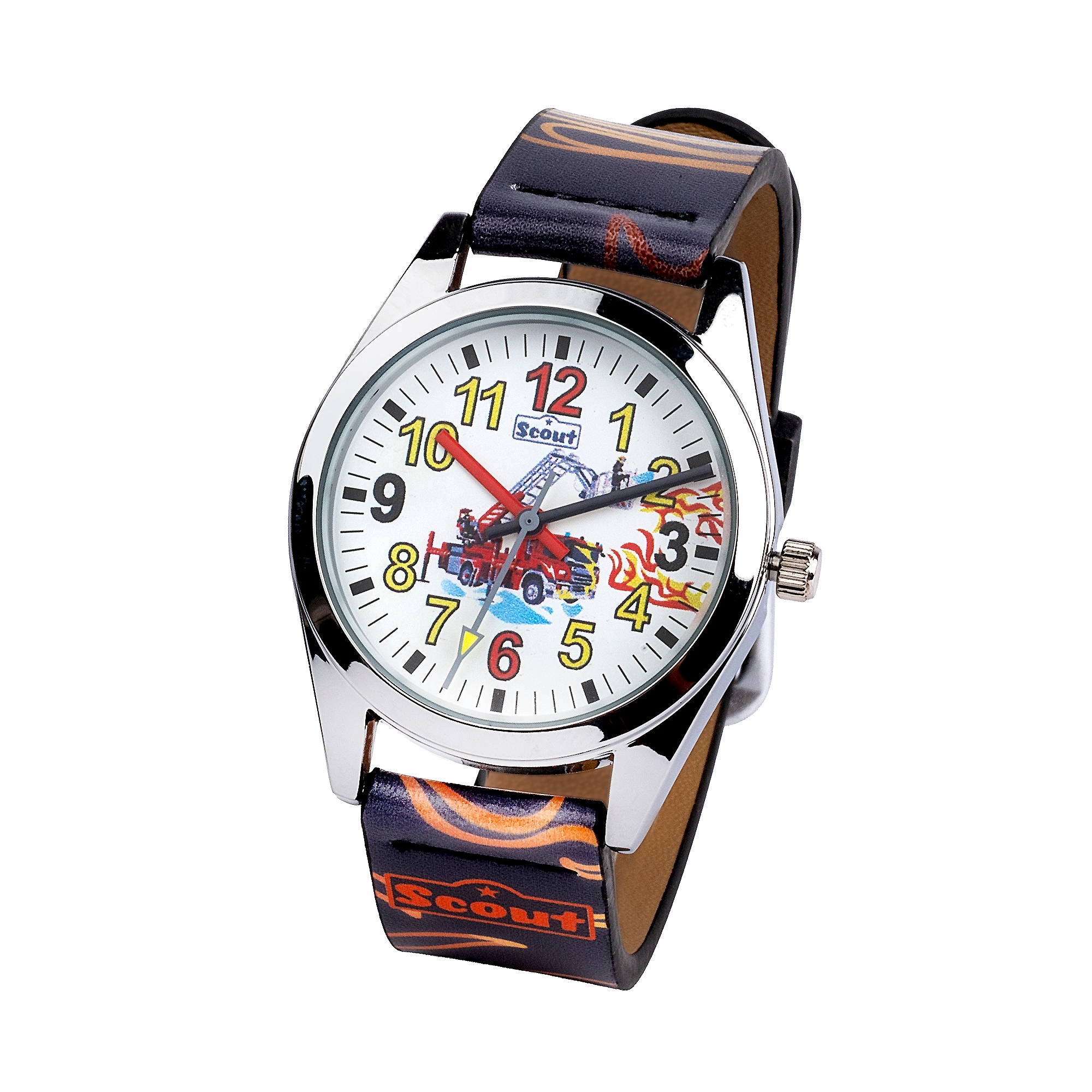 Scout Quarzuhr »Classic« Armbanduhr, Kinderuhr, Geschenkidee, Schulanfang, Jungen, Feuerwehr