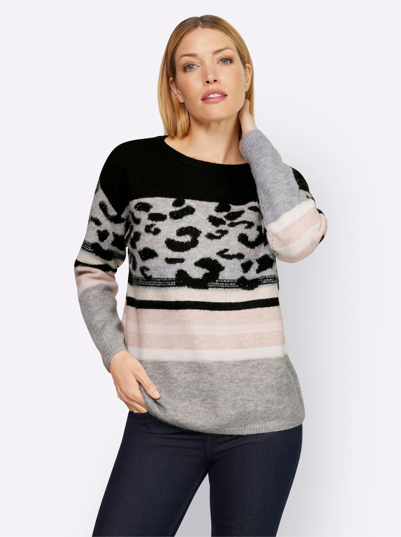 heine Jacquardpullover »Pullover«