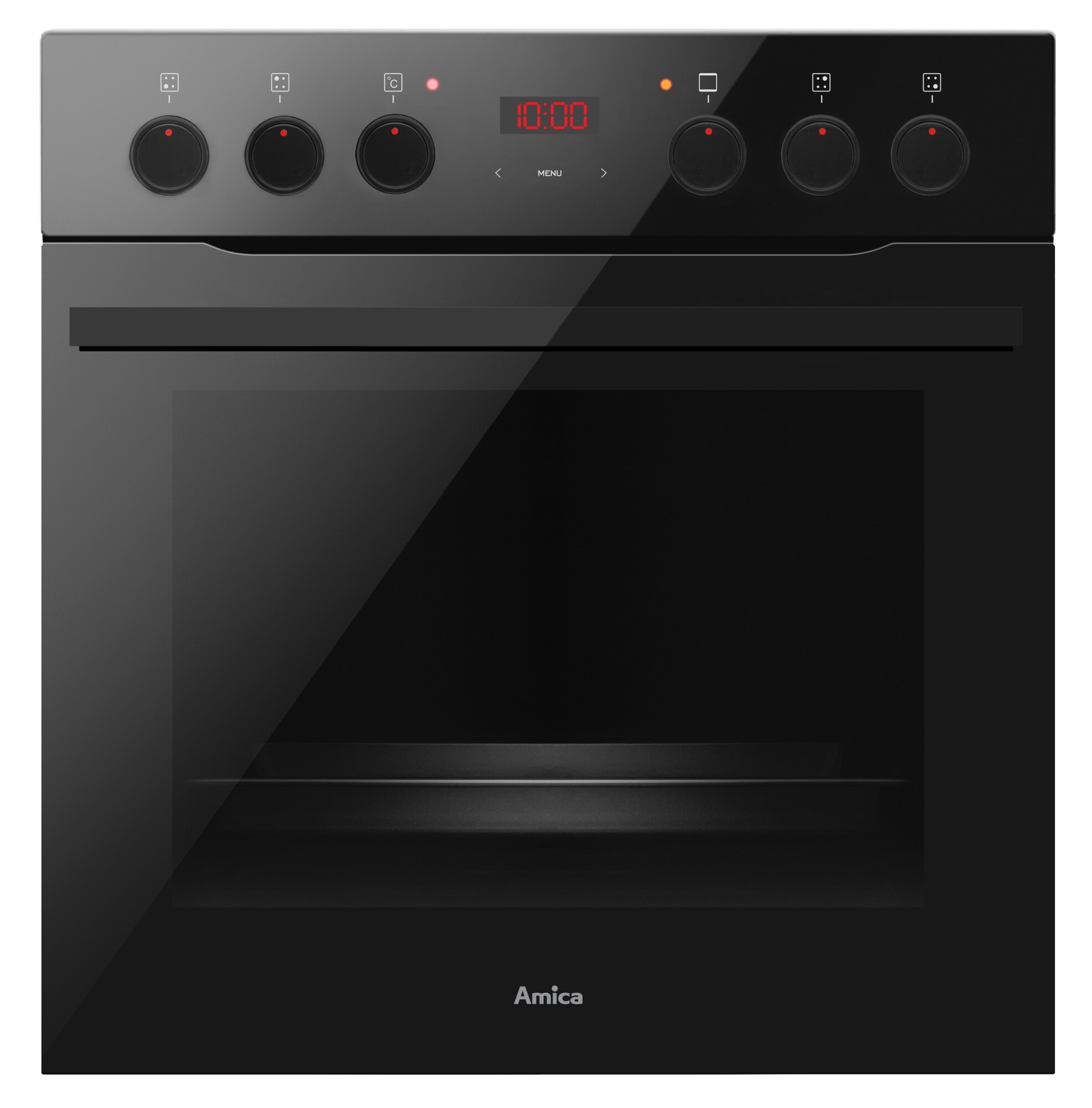 Amica Elektro-Herd-Set Fusion Design »EHCX 933 200 S« mit 1-fach-Teleskopauszug Steam Clean Set, 1 Stk. tlg.