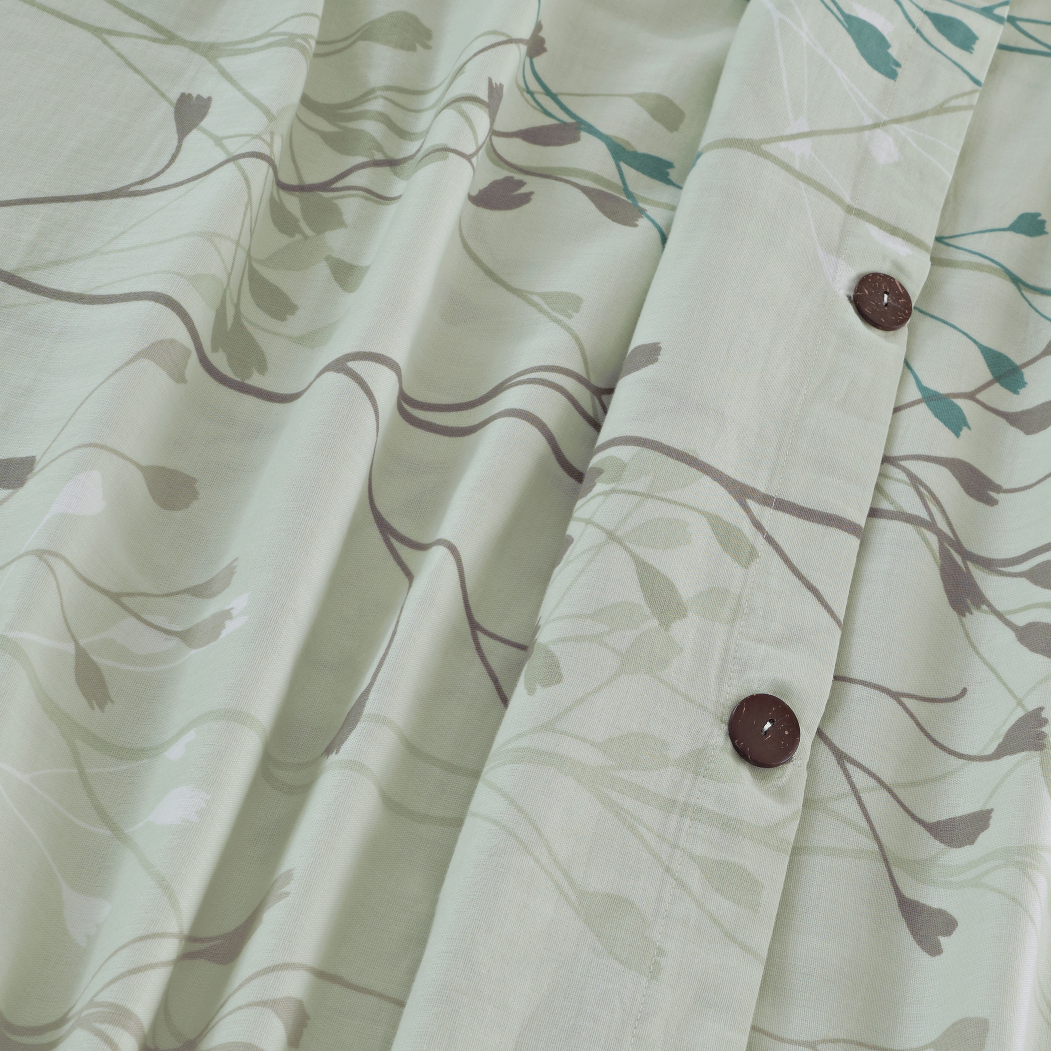 Florella Bettwäsche »Sena salbei Soft-Air Musselin,  100% Baumwolle«