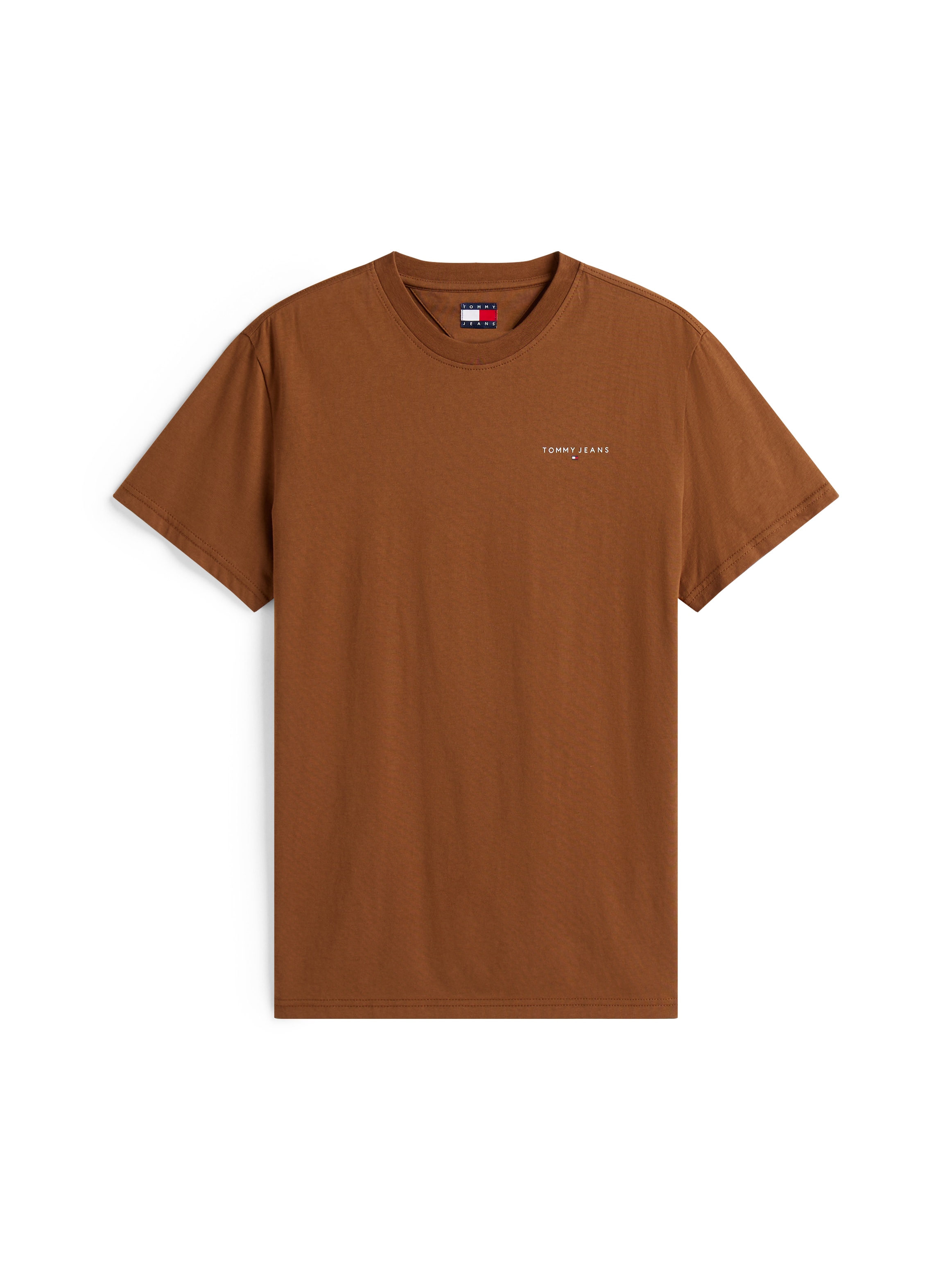 Tommy Jeans T-Shirt »TJM SLIM LINEAR CHEST TEE EXT«, Mit Rundhalsausschnitt
