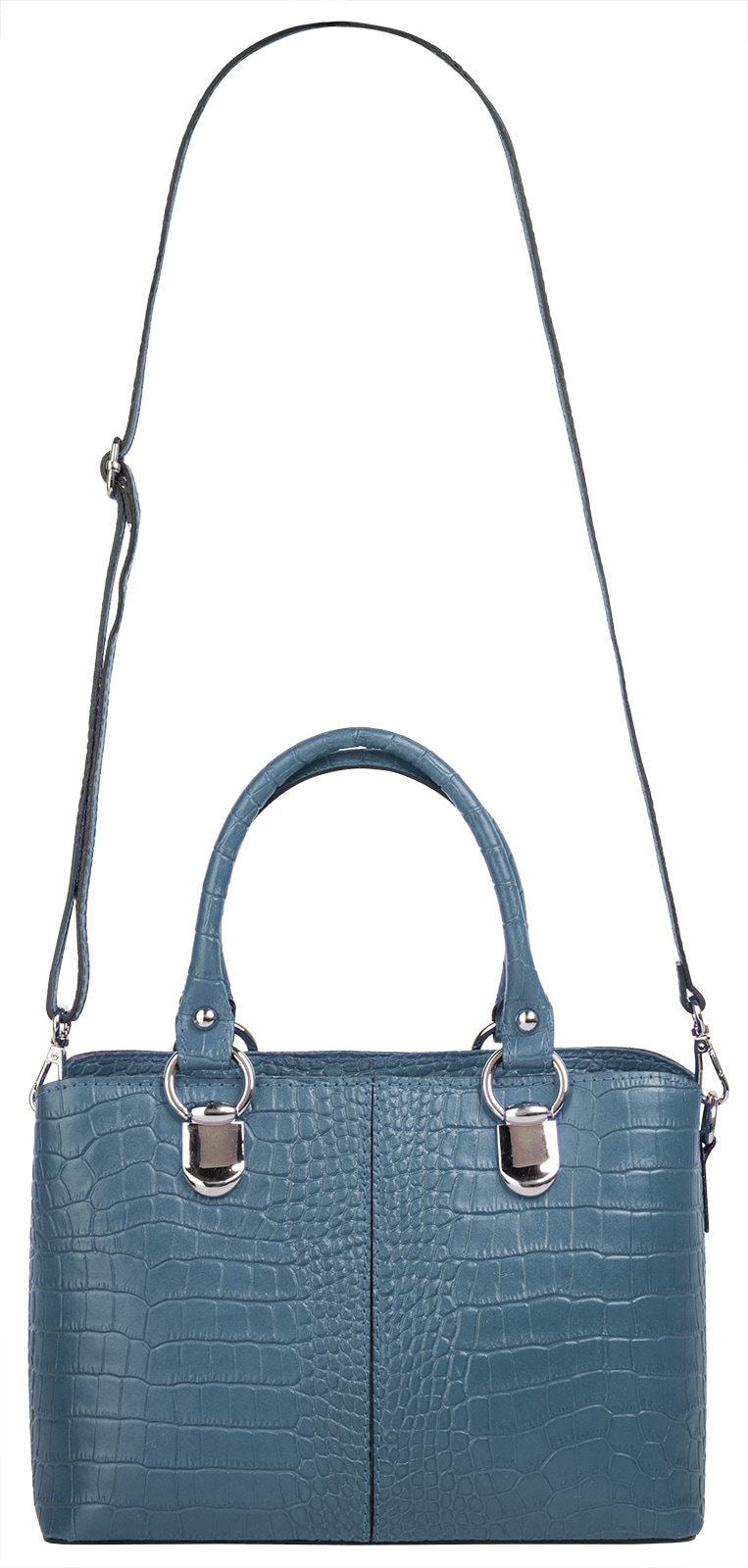 Cluty Umhängetasche echt Leder, Made in Italy