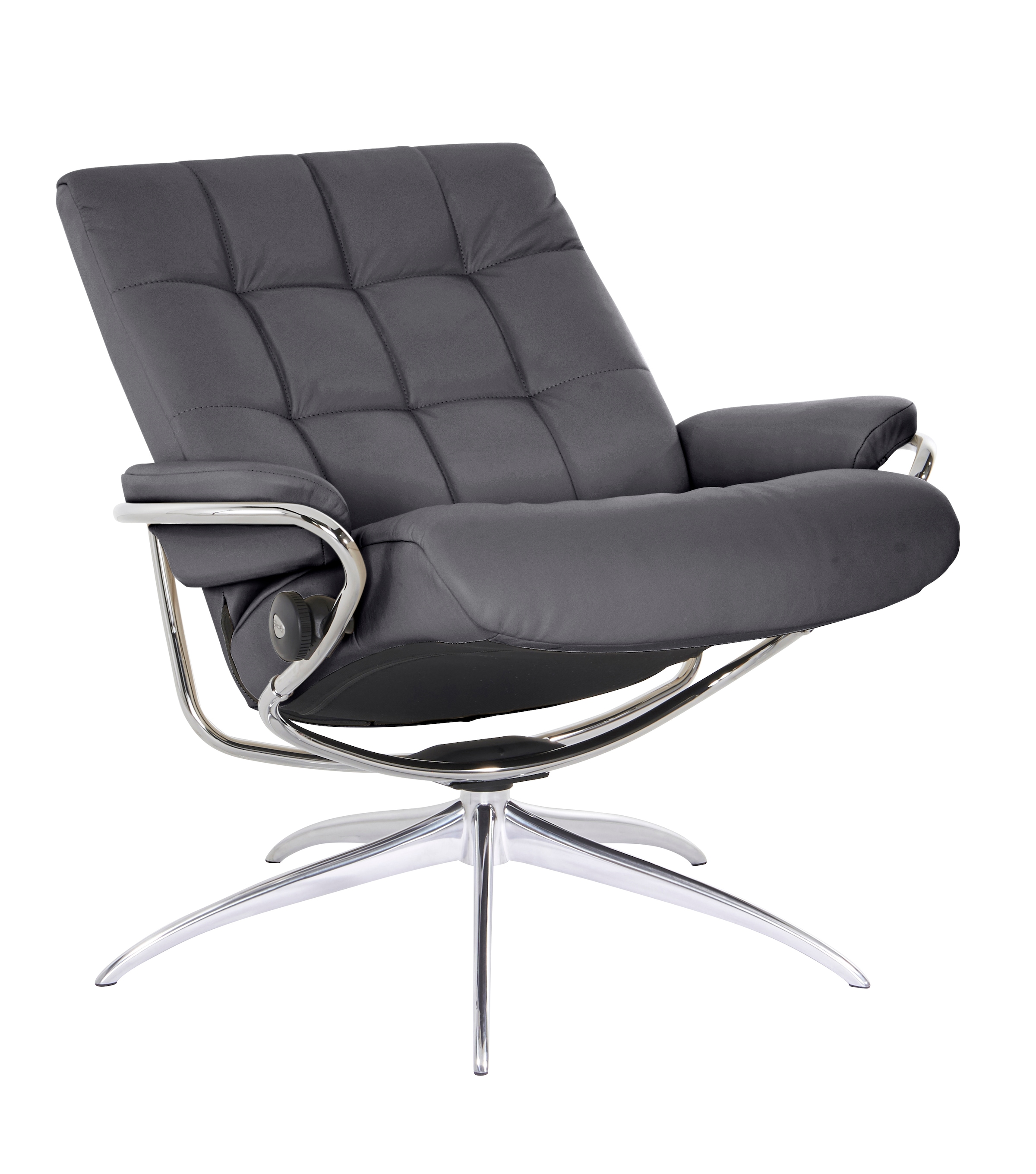 Stressless® Relaxsessel »London«, Low Back, mit Base, Raten kaufen Chrom Star Gestell auf