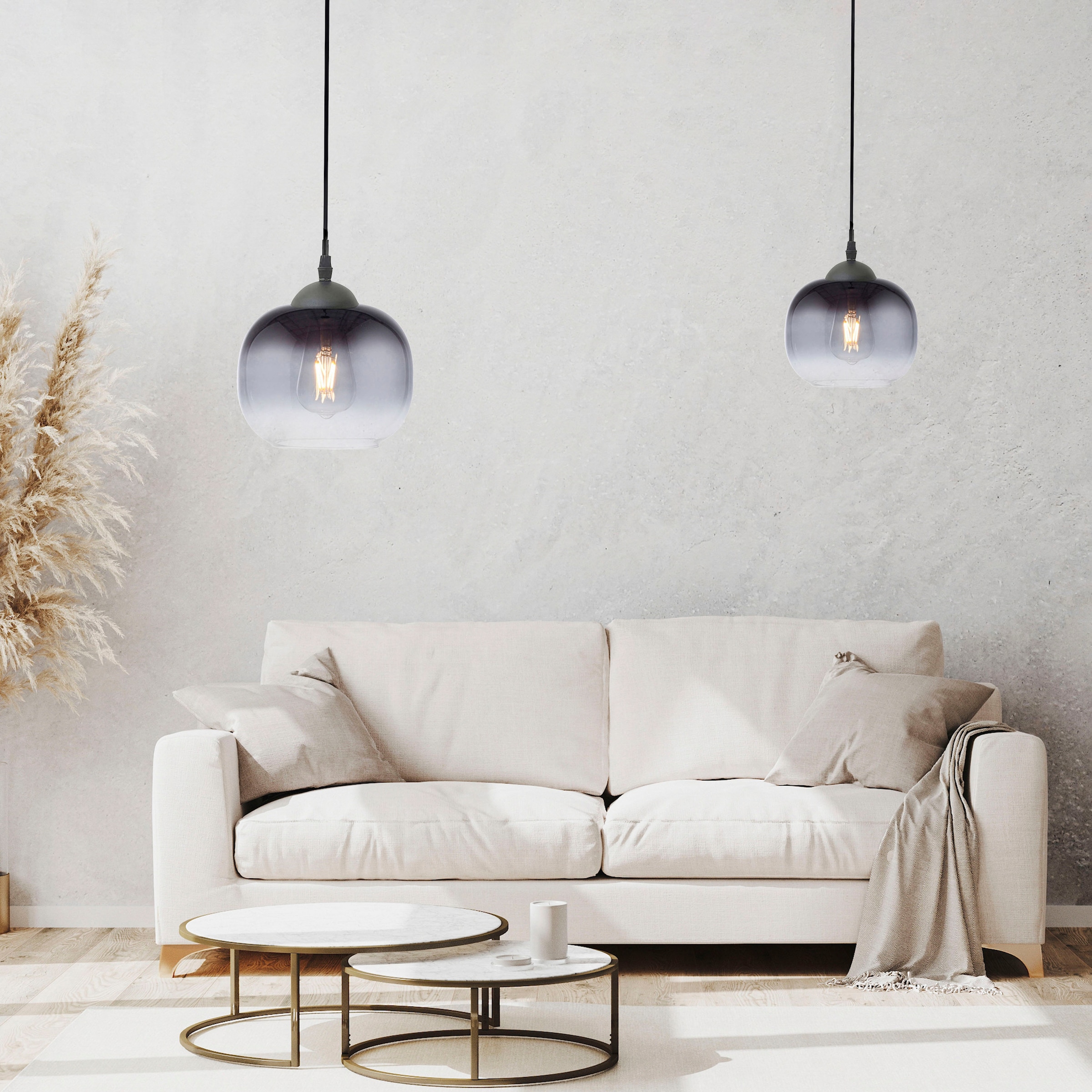 JUST LIGHT Pendelleuchte »ZEA«, 1 flammig, Leuchtmittel E27 | ohne Leuchtmittel
