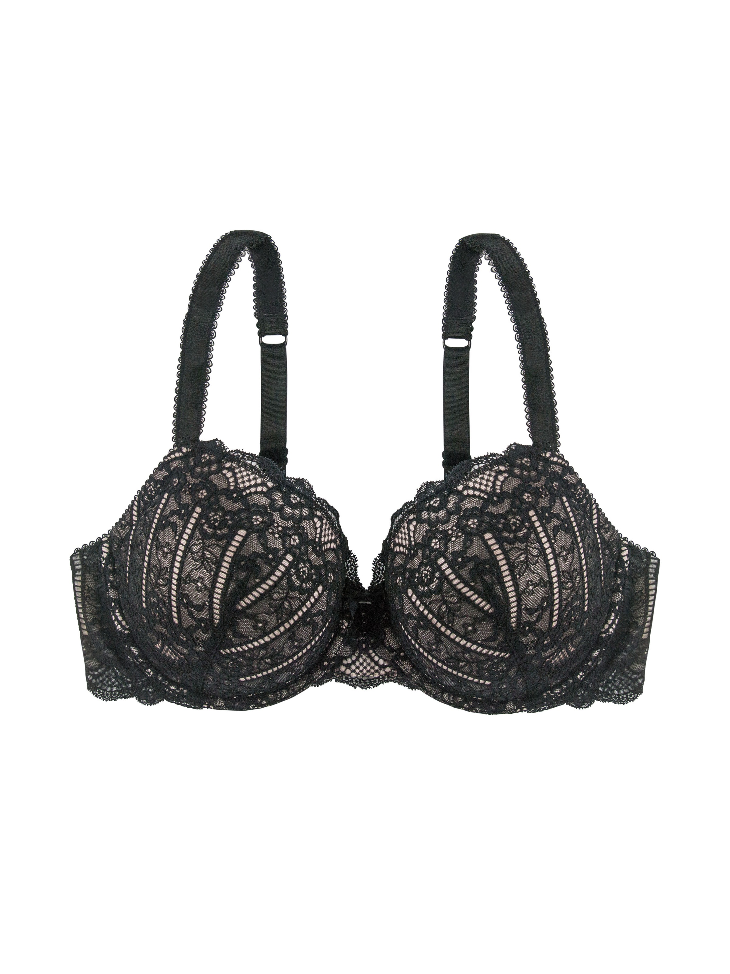 Dorina Bügel-BH »CELINE«, Mikrofaser-Rückenflügel mit Power-Mesh