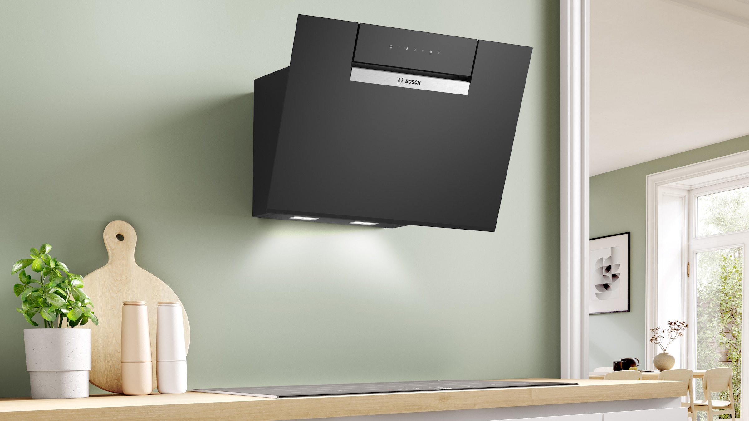 BOSCH Kopffreihaube »DWJ67FN60« Serie Serie 4 Umluftbetrieb