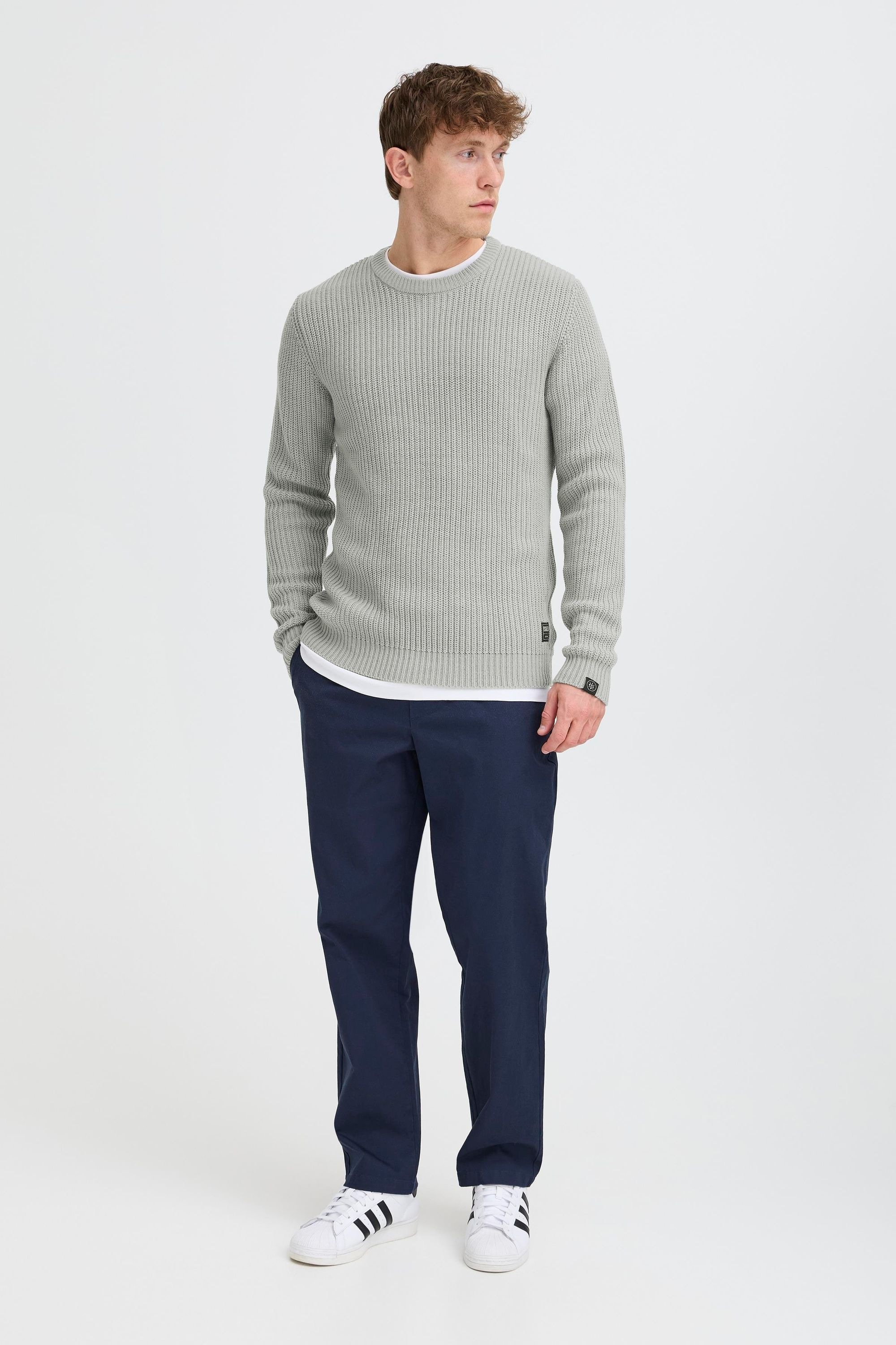 !Solid Strickfleece-Pullover »Strickpullover SDARON«