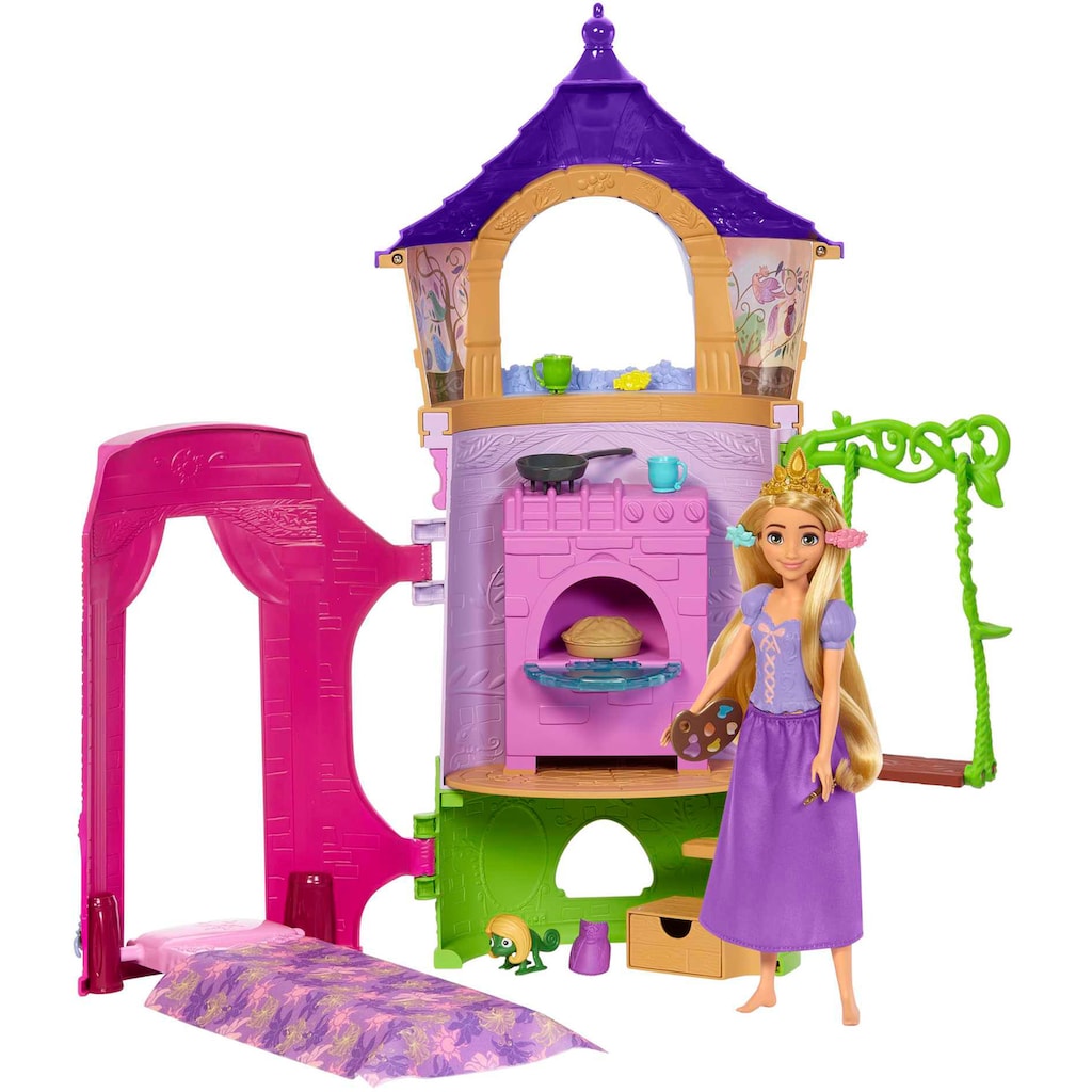 Mattel® Spielwelt »Disney Prinzessin, Rapunzels Turm Spielset«