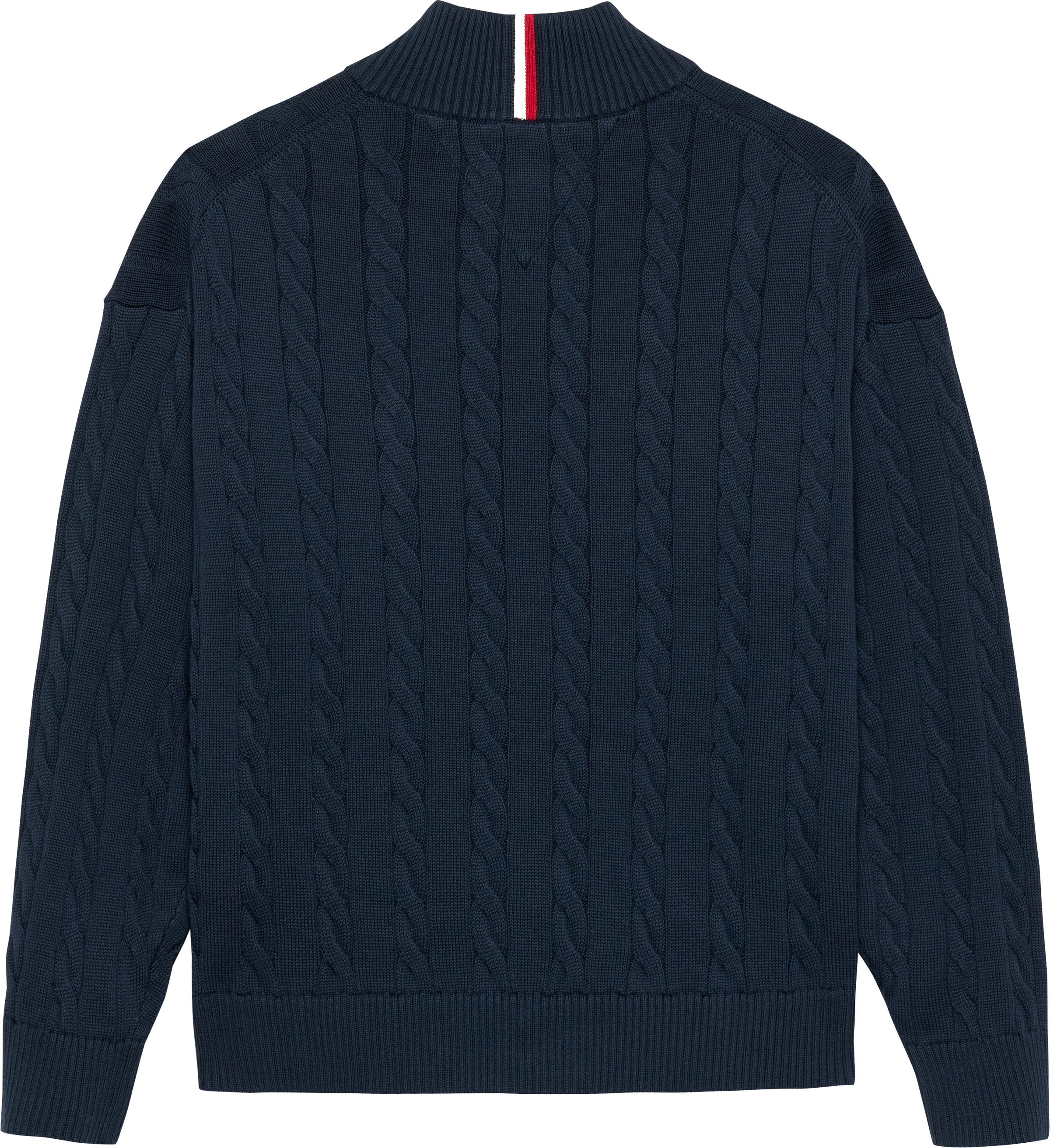 Tommy Hilfiger Strickpullover »COTTON CABLE HALF ZIP SWEATER« Kinder bis 16 Jahre