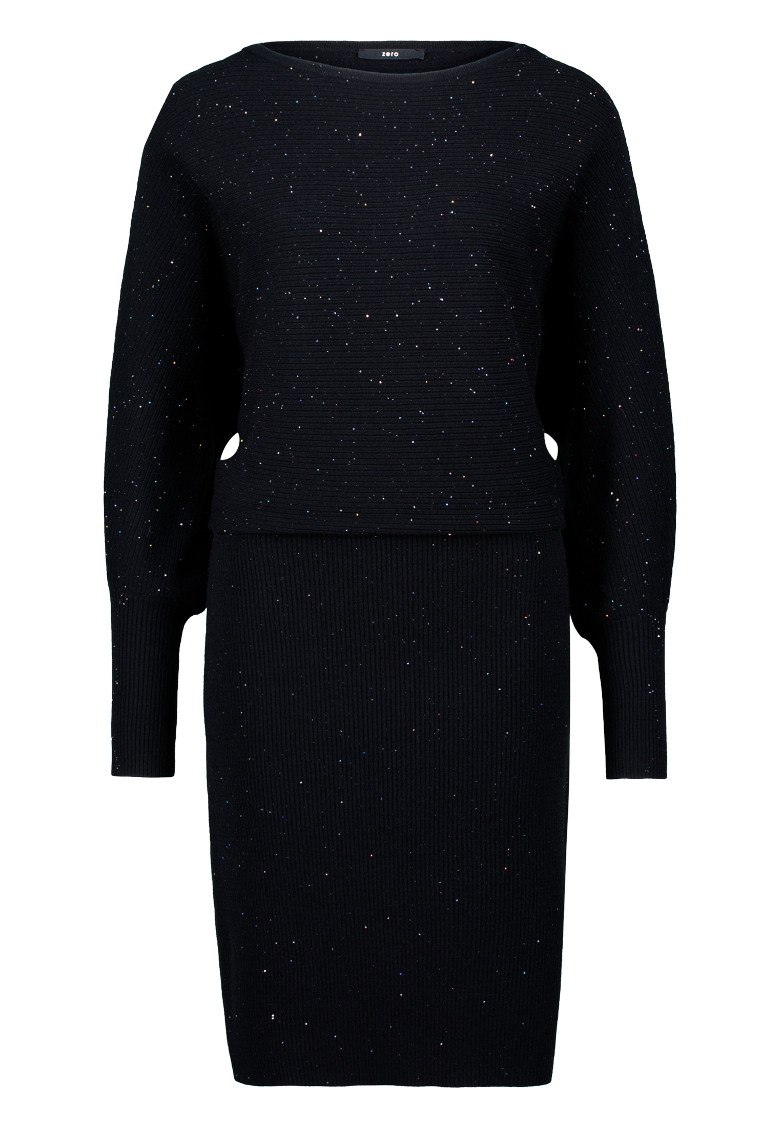 Zero Strickkleid »Strickkleid mit Pailletten«