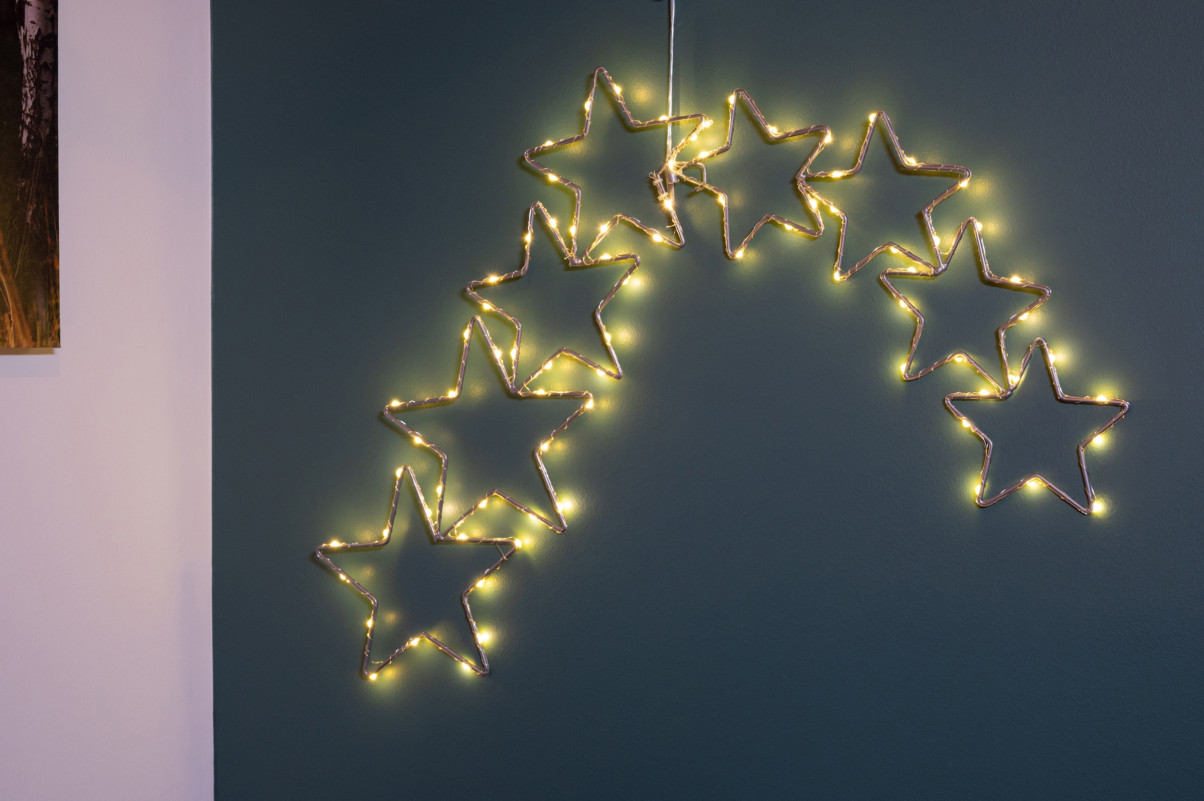 Jahren mit mit Star-Max flammig-flammig, Timer »Weihnachtsdeko LED 6/18h Garantie 3 aussen«, | 80 kaufen Dekolicht online XXL