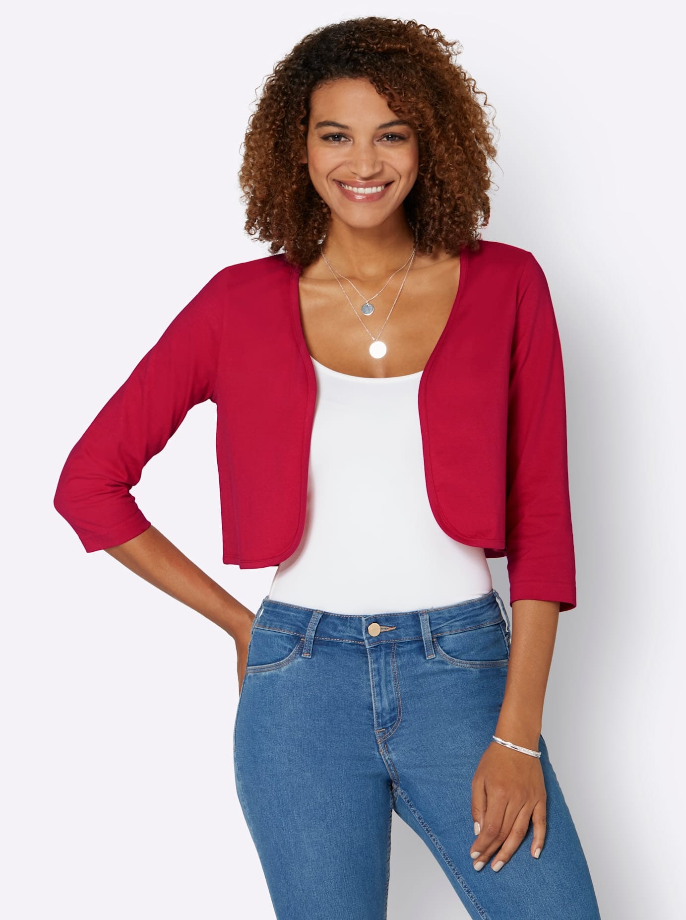 Classic Basics Shirtjacke »Shirtbolero«, (1 tlg.)