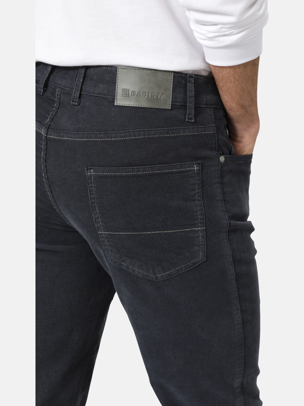 Babista 5-Pocket-Hose »Hose VESTAVERDE«, (1 tlg.), aus weichem Cord