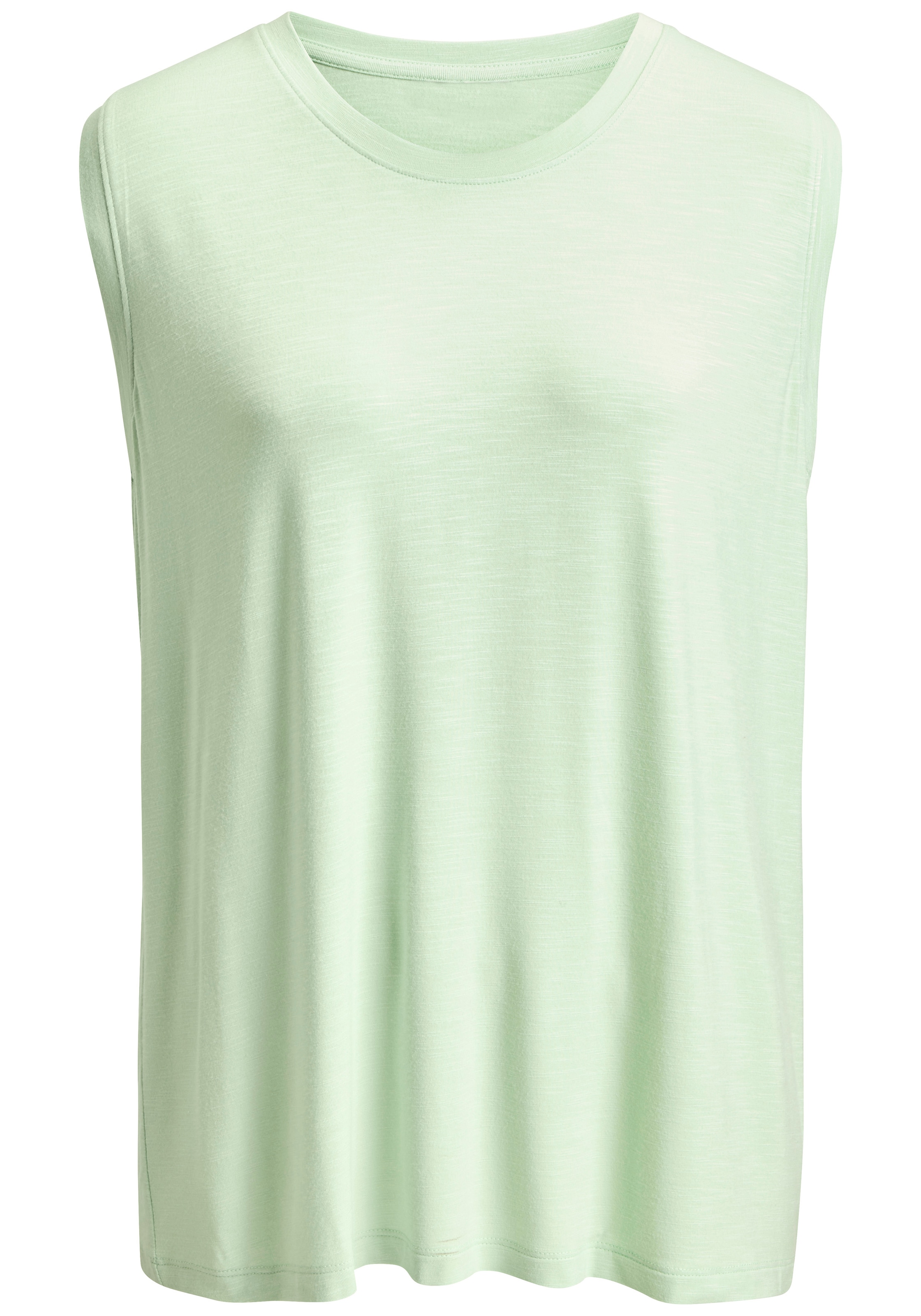 Beachtime Shirttop »mit breiten Schultern« 1 aus luftiger Viskose-Qualität