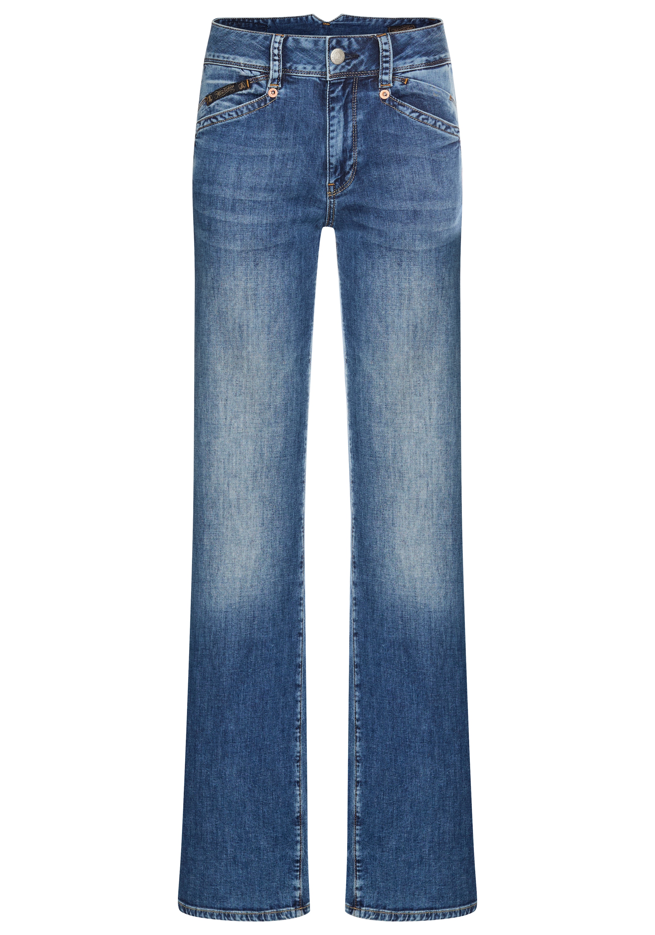 Herrlicher Bootcut-Jeans »Prime New Denim Light« mit Stretch