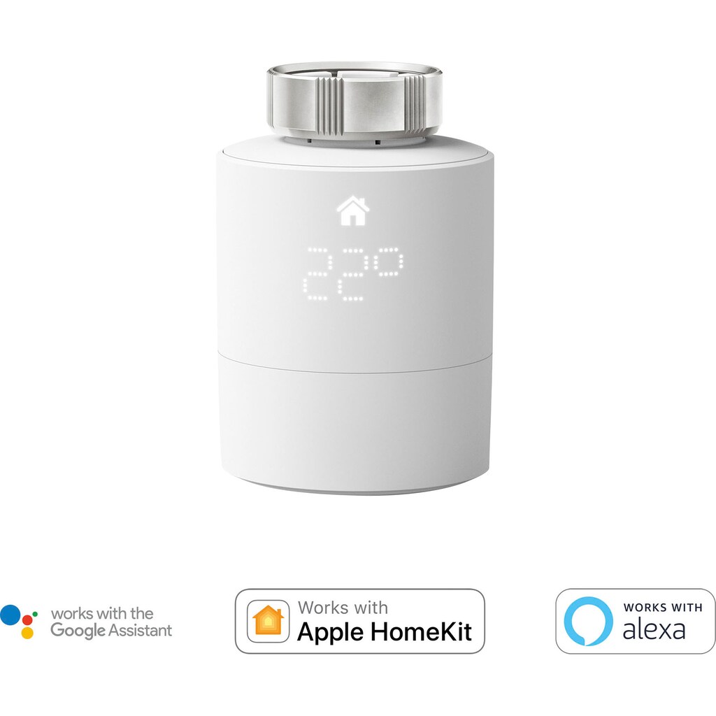 Tado Heizkörperthermostat »Starter Kit - Smartes Thermostat V3+ (Verkabelt) für Heizthermen«