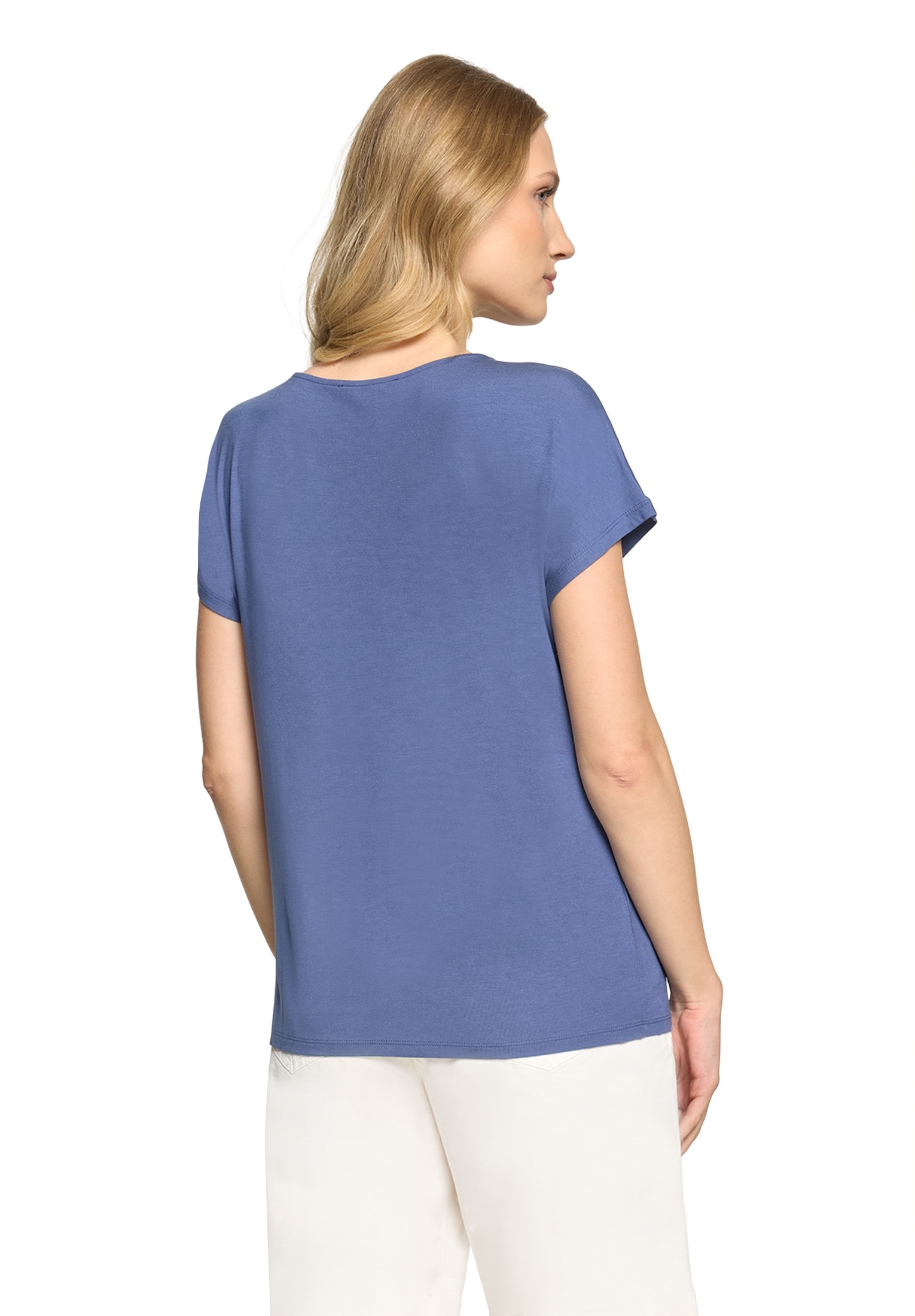 Betty Barclay Rundhalsshirt »Casual-Shirt mit V-Ausschnitt«