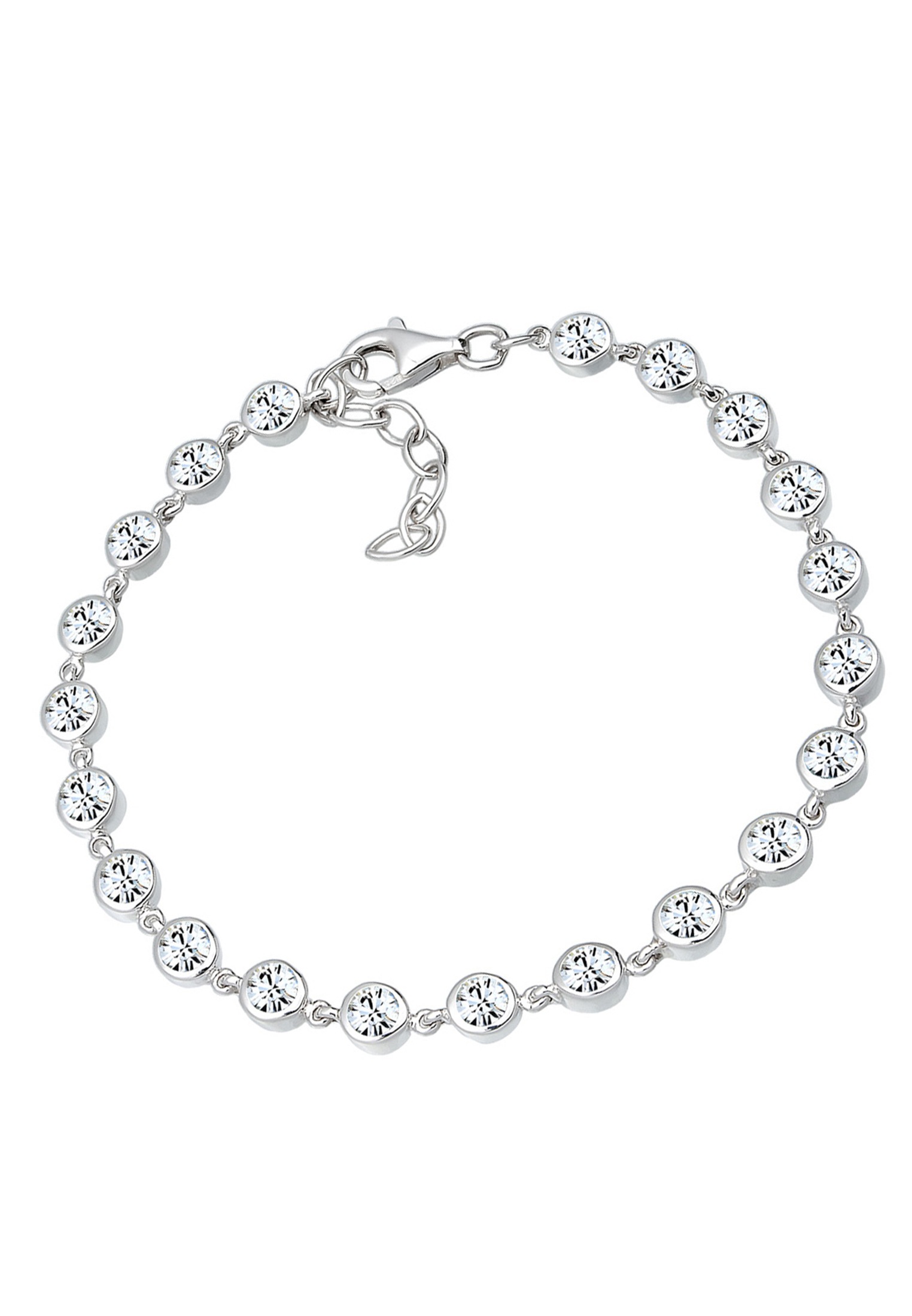 Elli Premium Armkette »Armband Kristalle 925 Sterling Silber«